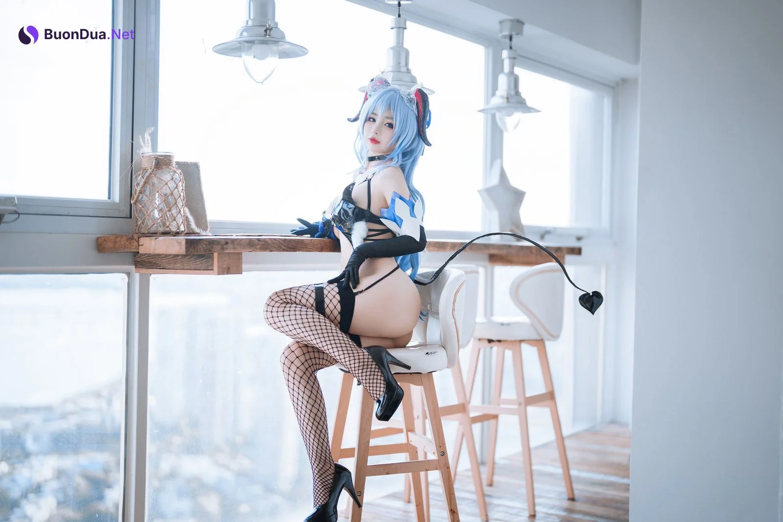 Cosplay 桜井宁宁 甘雨 - Photo 8