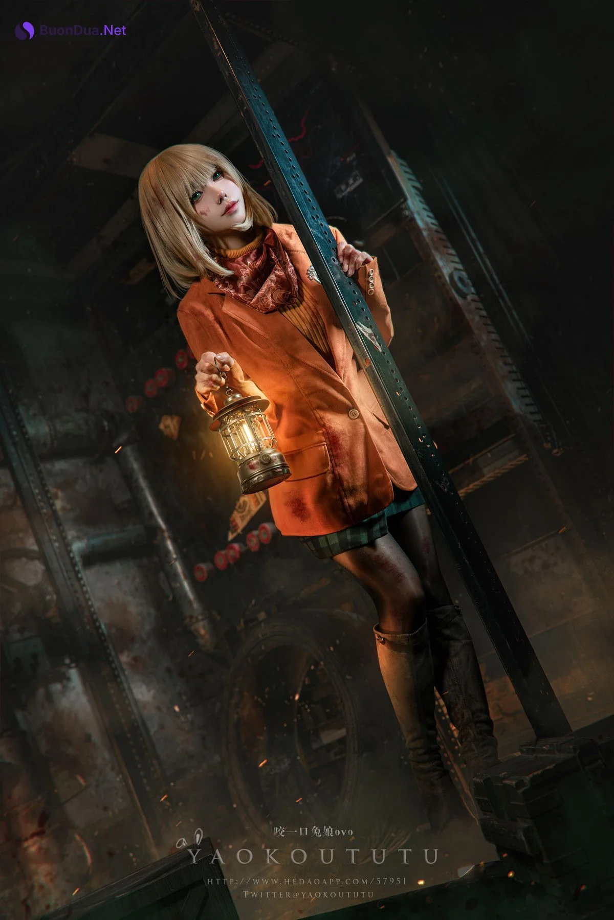 Cosplay 黏黏团子兔 生化危机4重置版 阿什莉 - Photo 12