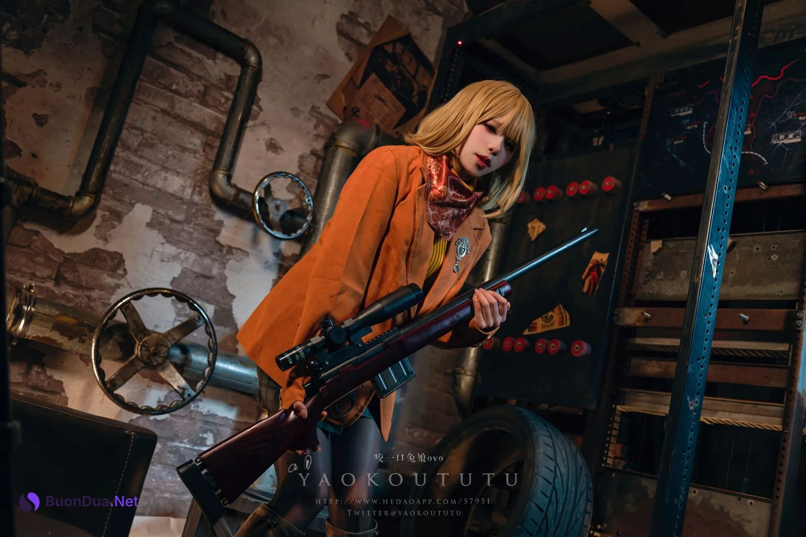 Cosplay 黏黏团子兔 生化危机4重置版 阿什莉 - Photo 14