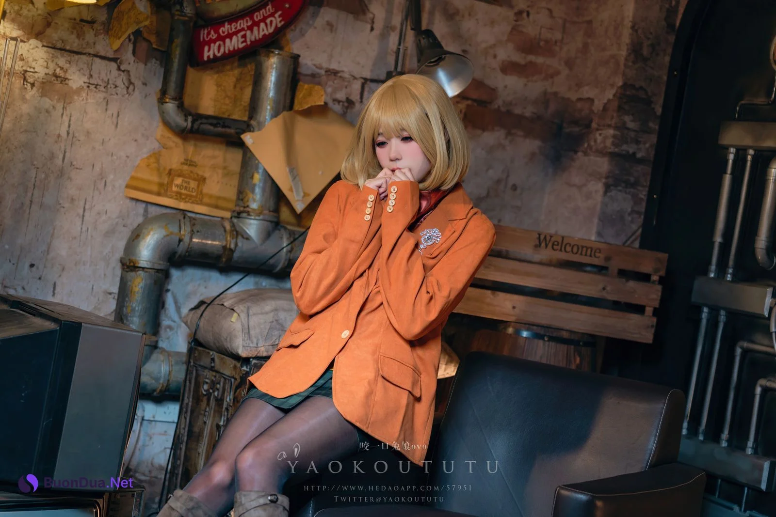 Cosplay 黏黏团子兔 生化危机4重置版 阿什莉 - Photo 2