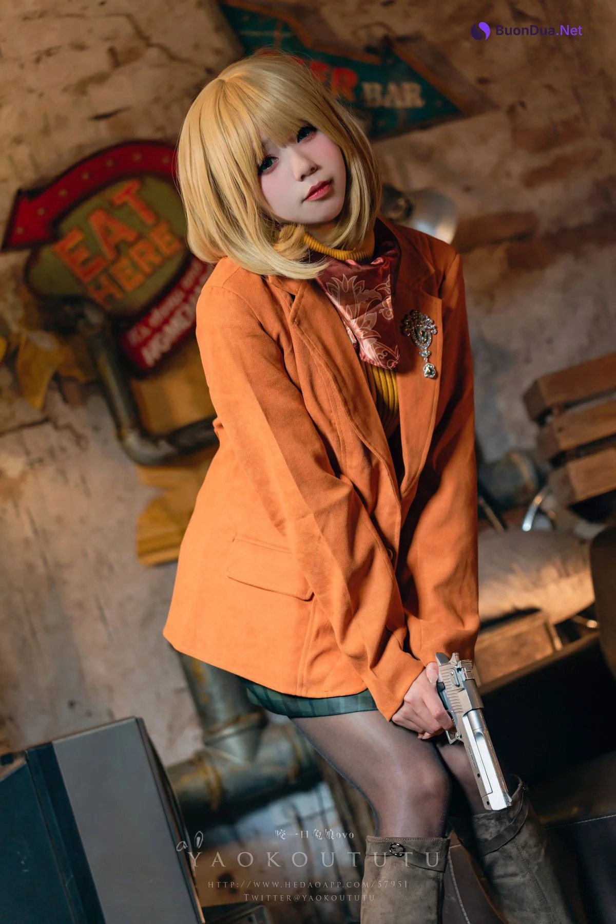Cosplay 黏黏团子兔 生化危机4重置版 阿什莉 - Photo 3