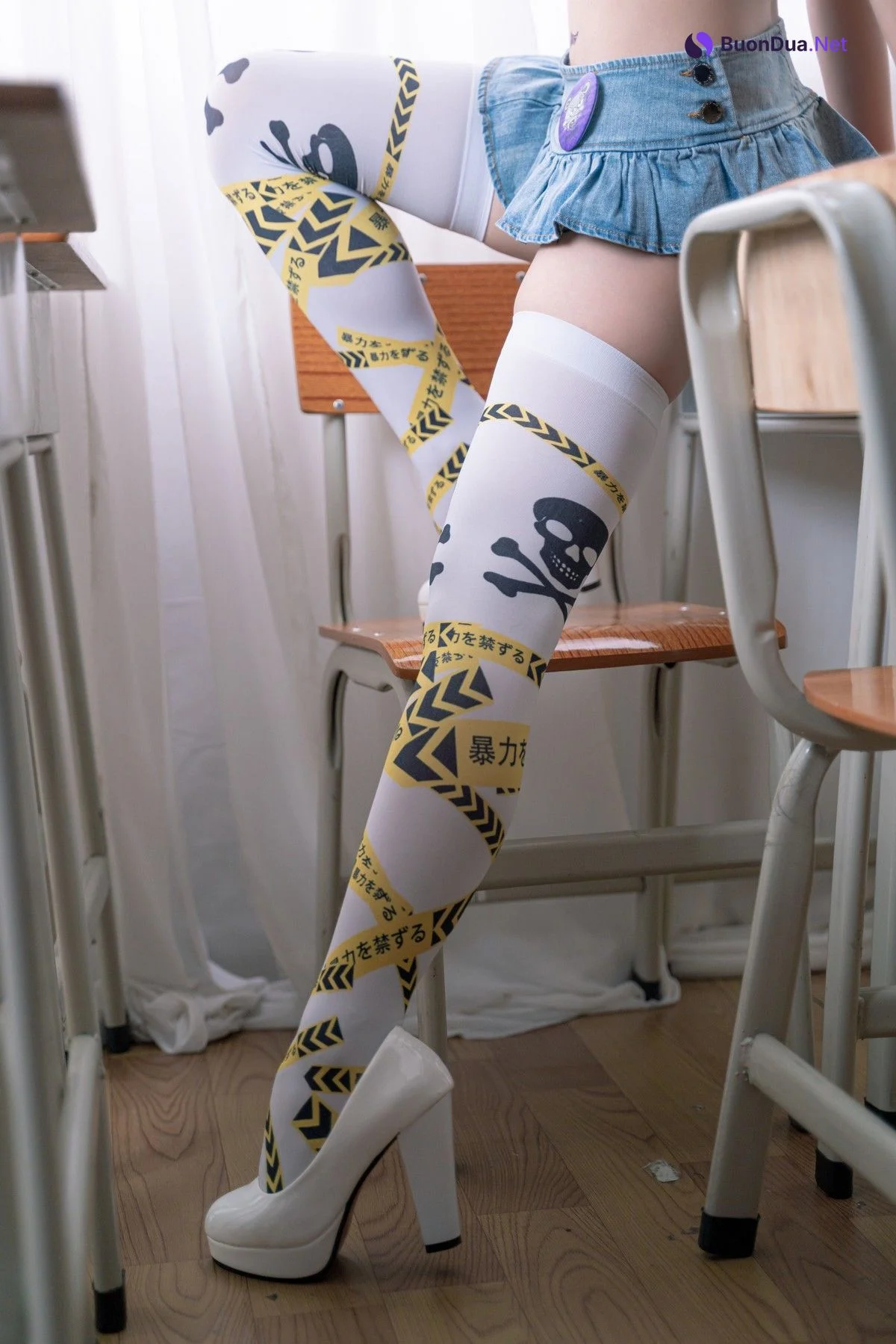 Cosplay 面饼仙儿 短校服胶带 - Photo 15