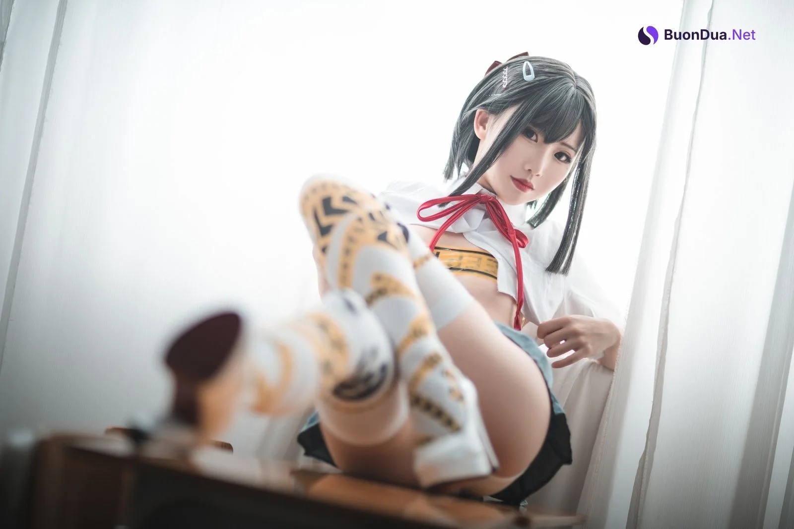 Cosplay 面饼仙儿 短校服胶带 - Photo 8