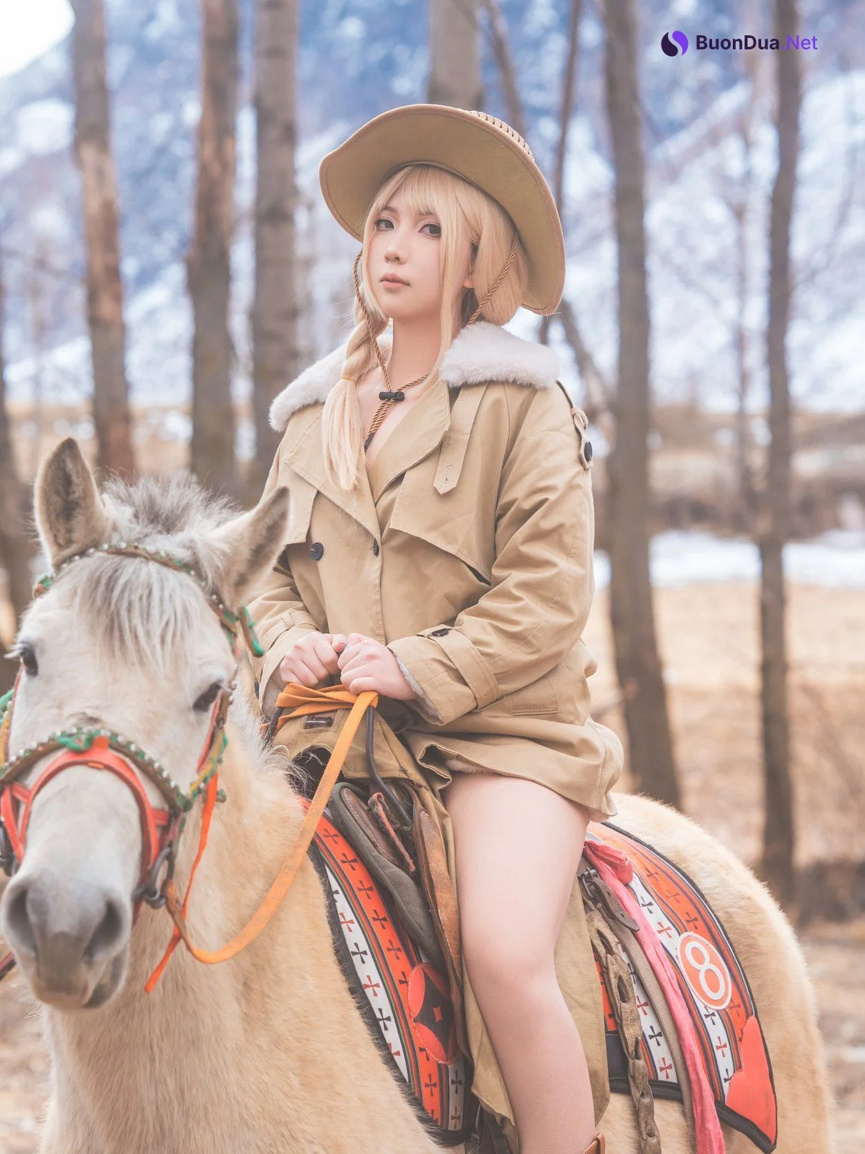 Cosplay 小和甜酒 骑马 猎人 - Photo 2