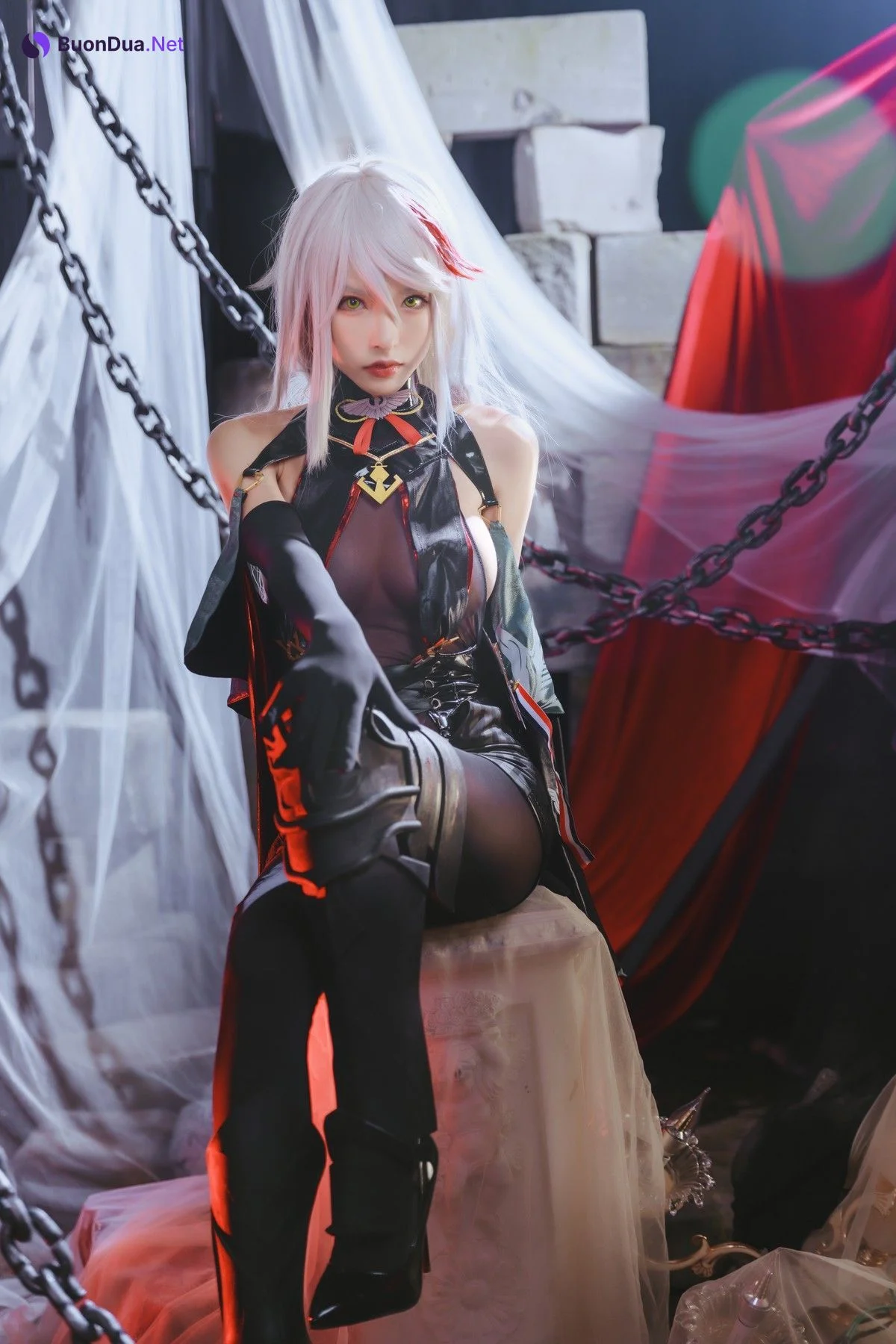 清水由乃 Cosplay 埃吉尔 - Photo 5