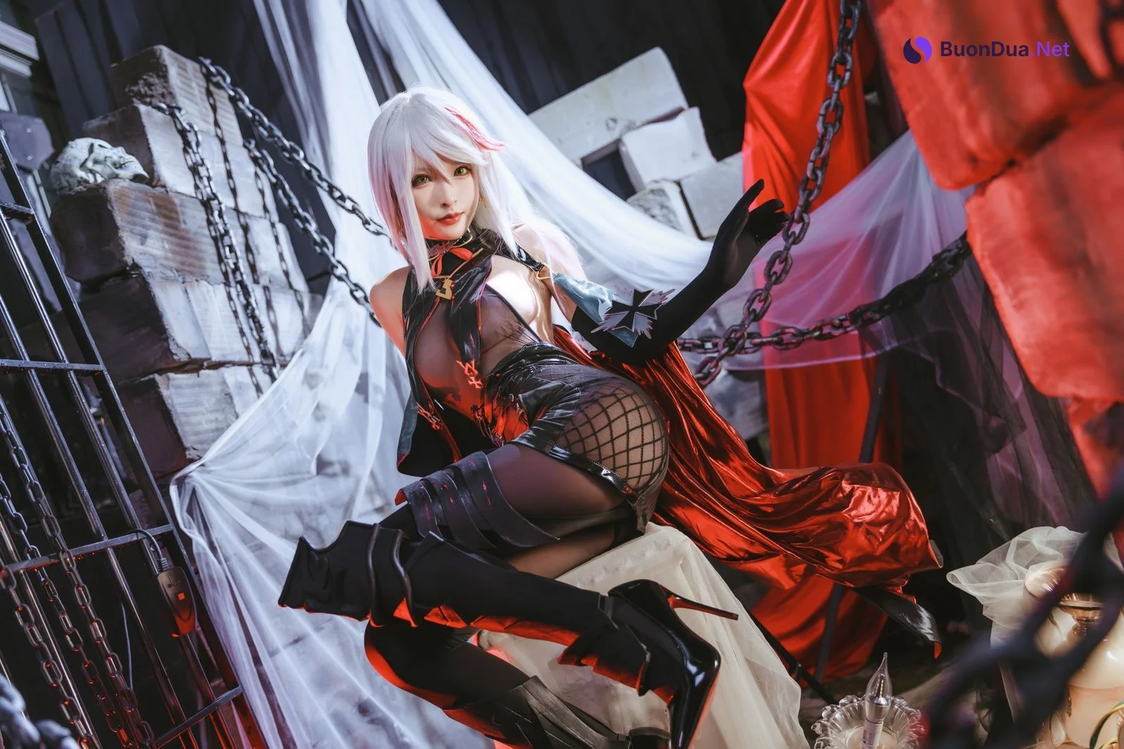 清水由乃 Cosplay 埃吉尔 - Photo 7