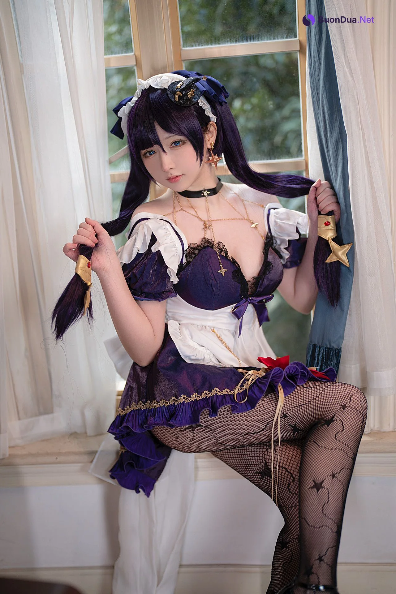 Cosplay 樱梨梨 莫娜女佣 - Photo 14