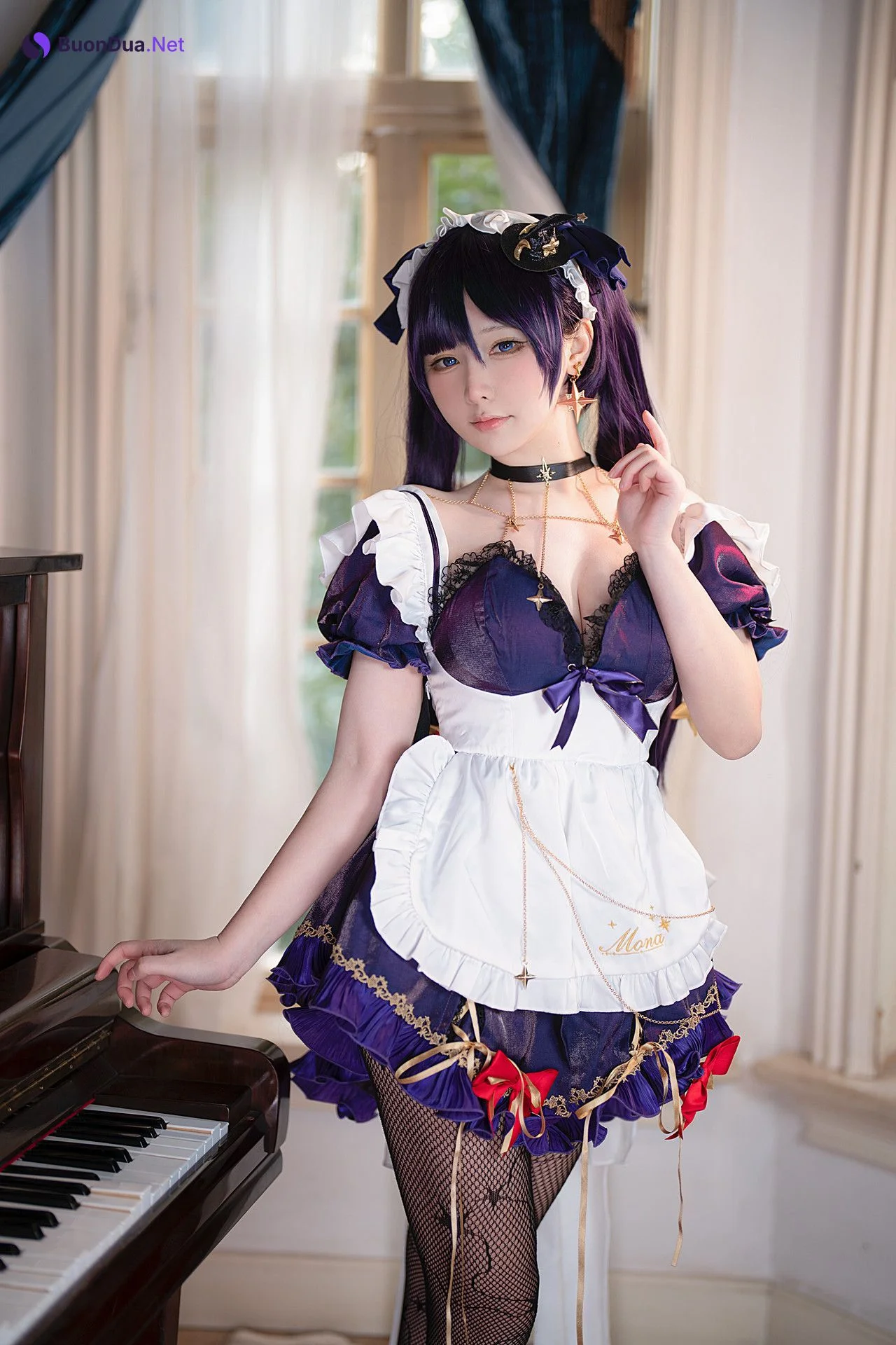 Cosplay 樱梨梨 莫娜女佣 - Photo 15