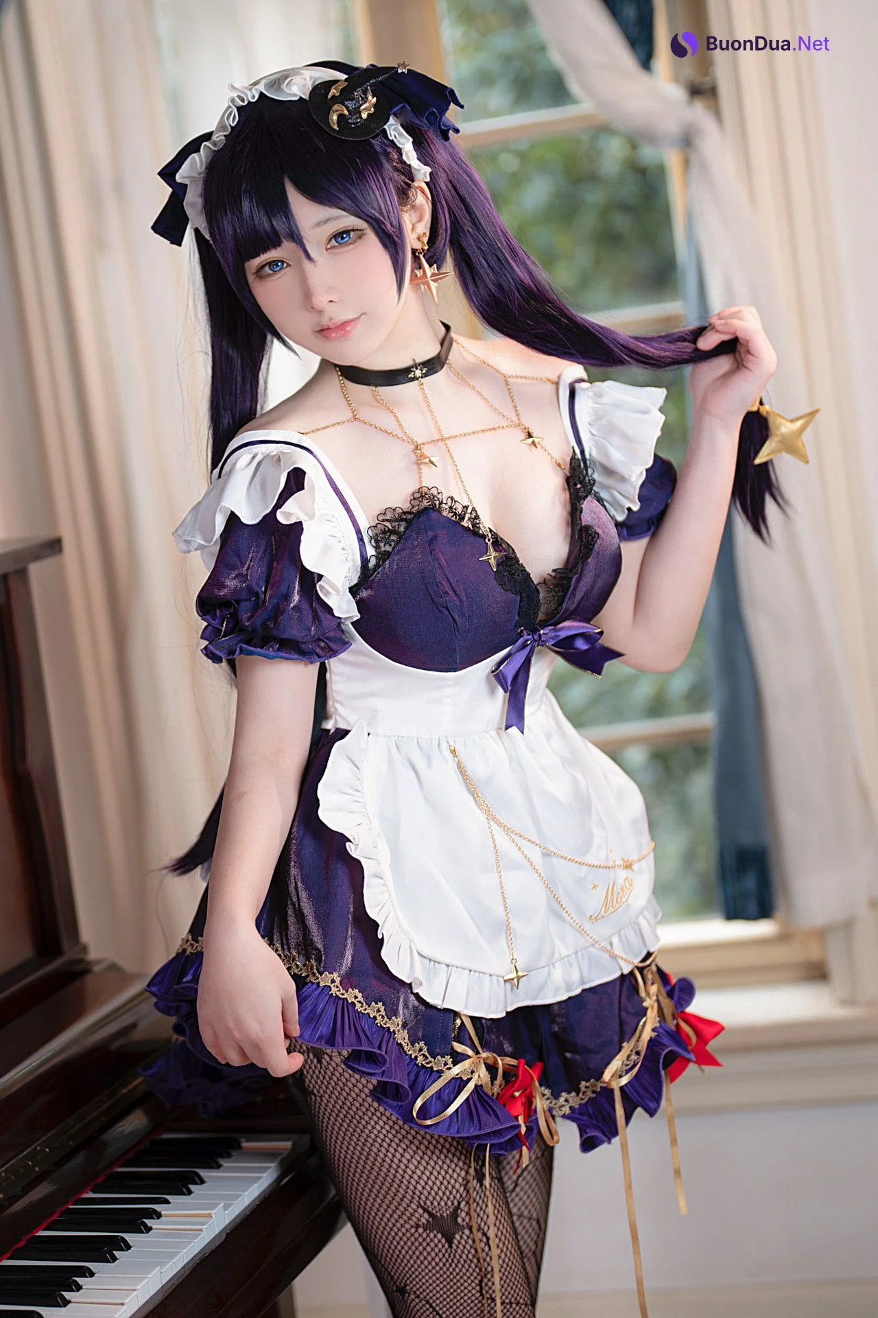Cosplay 樱梨梨 莫娜女佣 - Photo 17