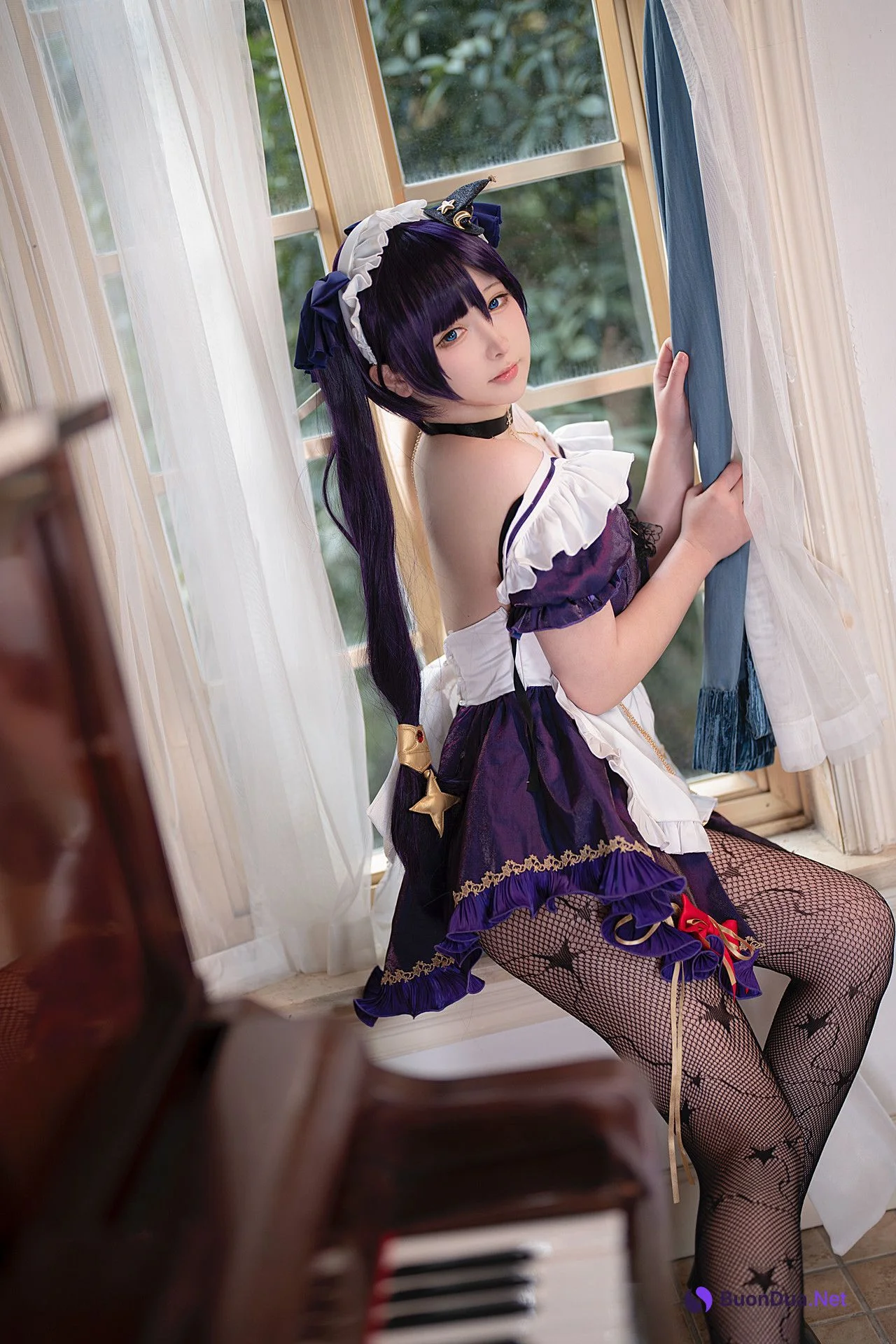 Cosplay 樱梨梨 莫娜女佣 - Photo 18