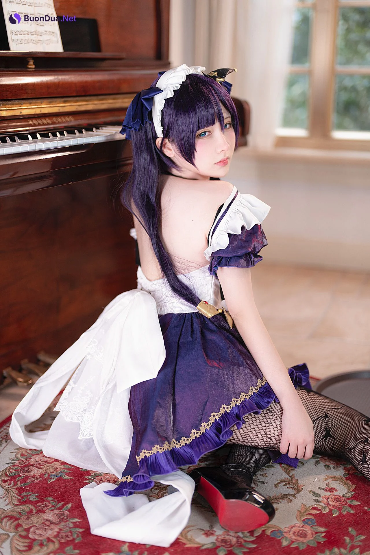 Cosplay 樱梨梨 莫娜女佣 - Photo 6