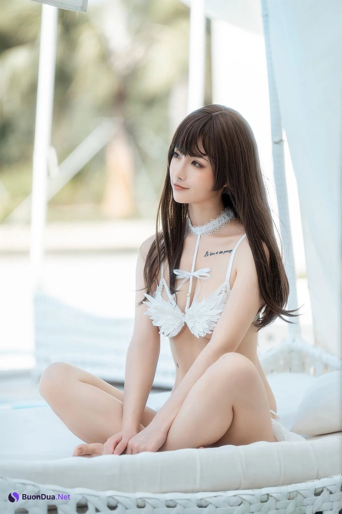 Cosplay 桃良阿宅 天使内衣 - Photo 5