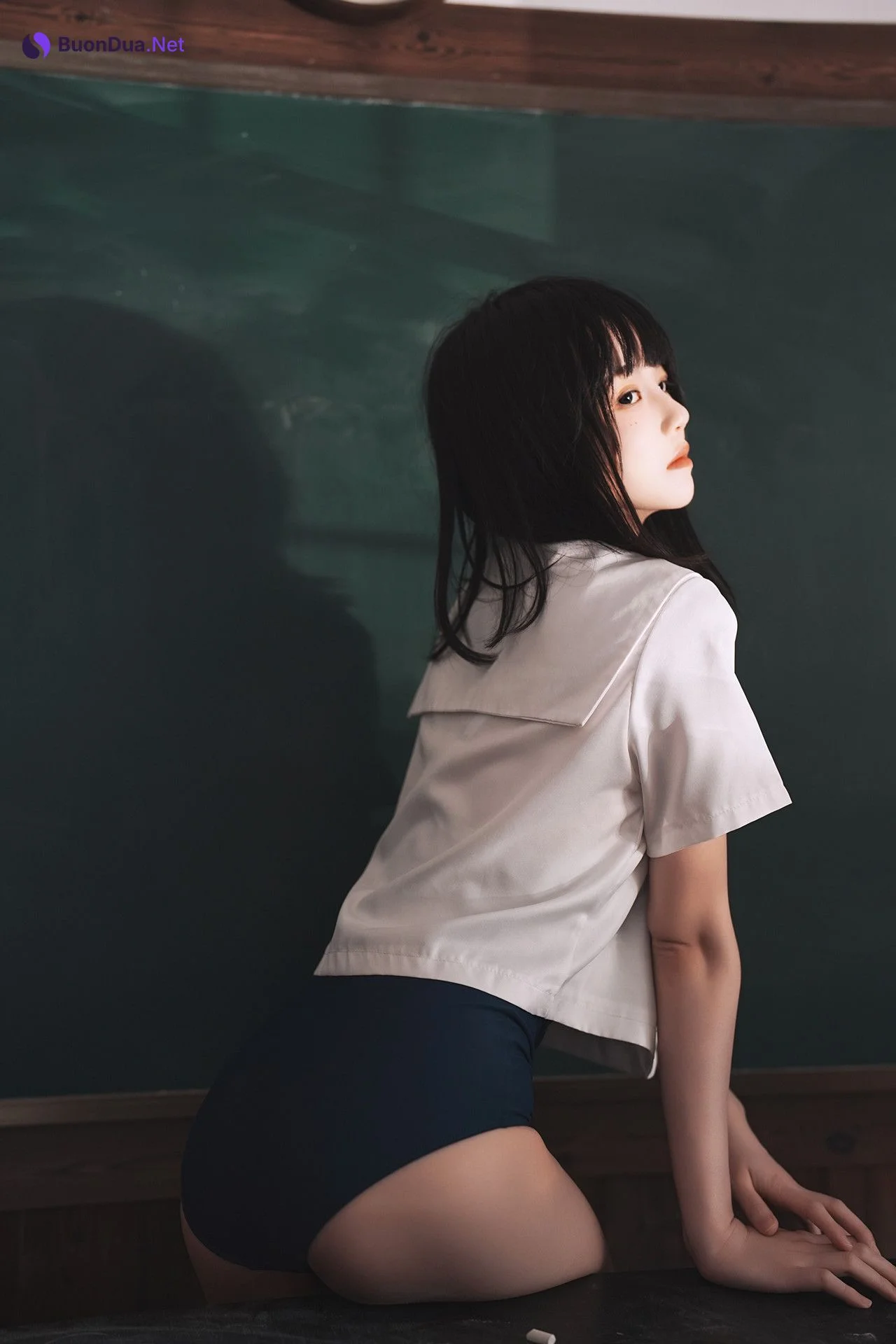 Cosplay 桜桃喵 – 教室死库水 - Photo 11