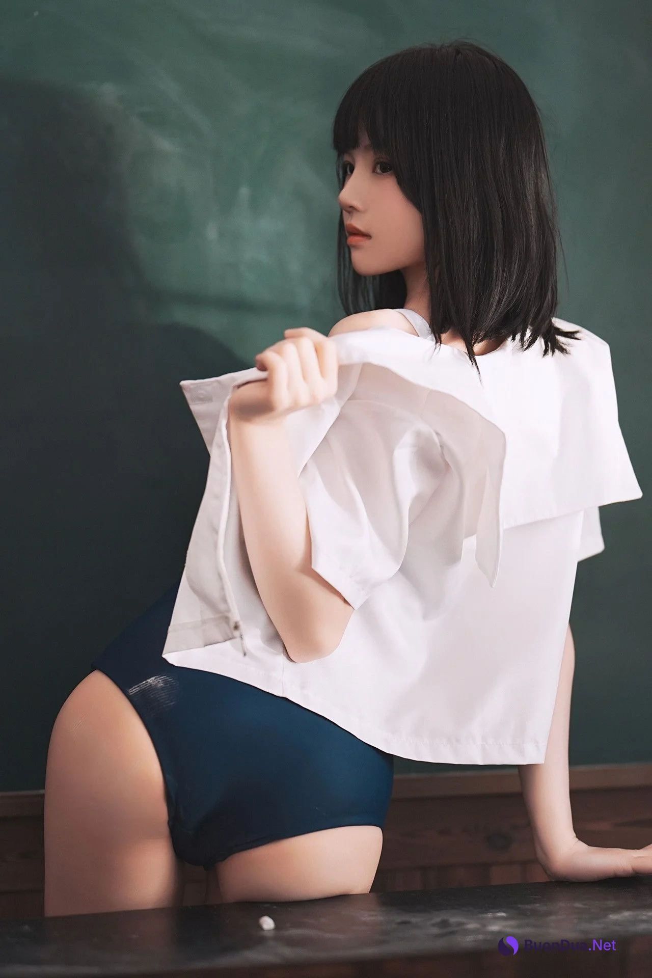 Cosplay 桜桃喵 – 教室死库水 - Photo 14