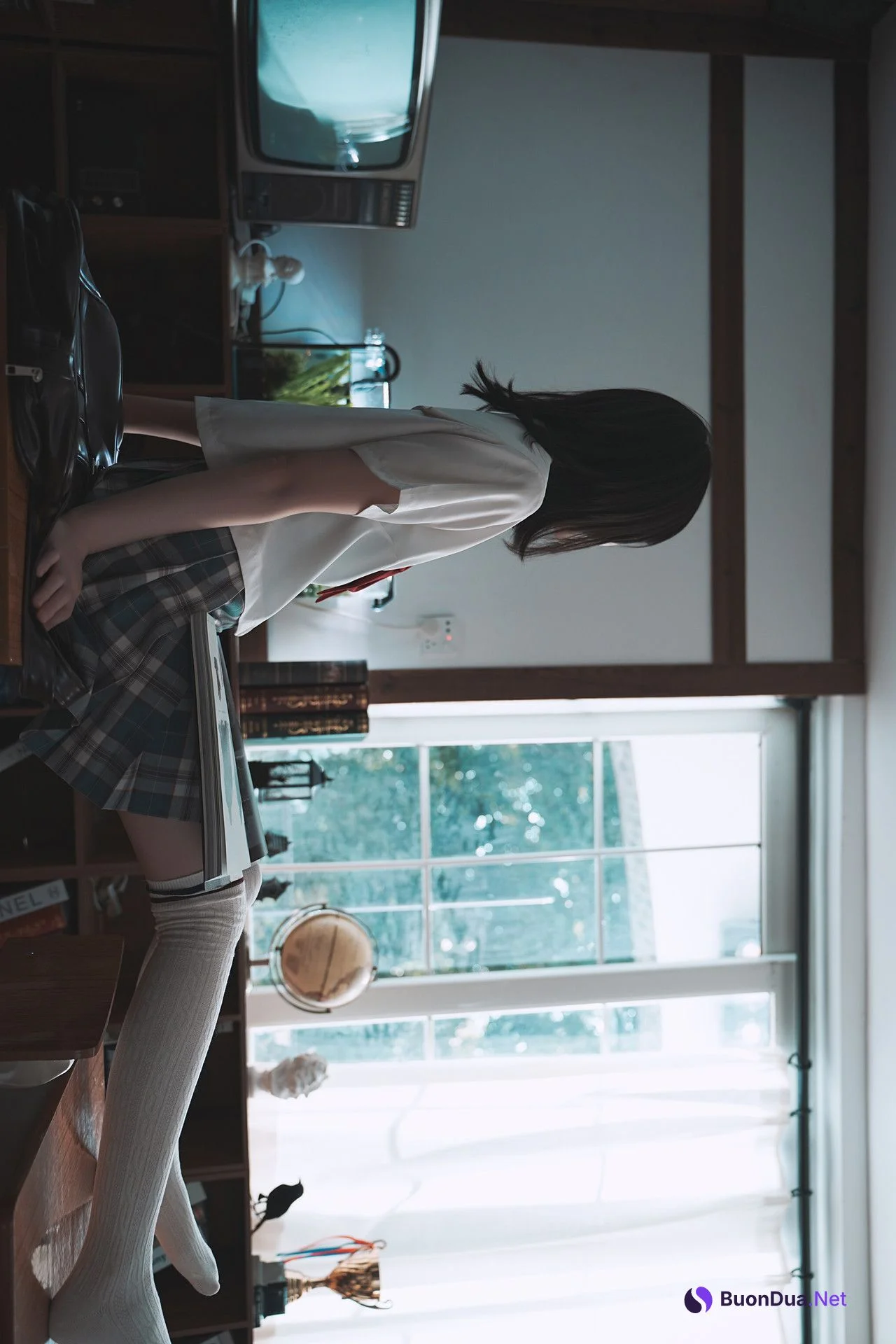 Cosplay 桜桃喵 – 教室死库水 - Photo 2