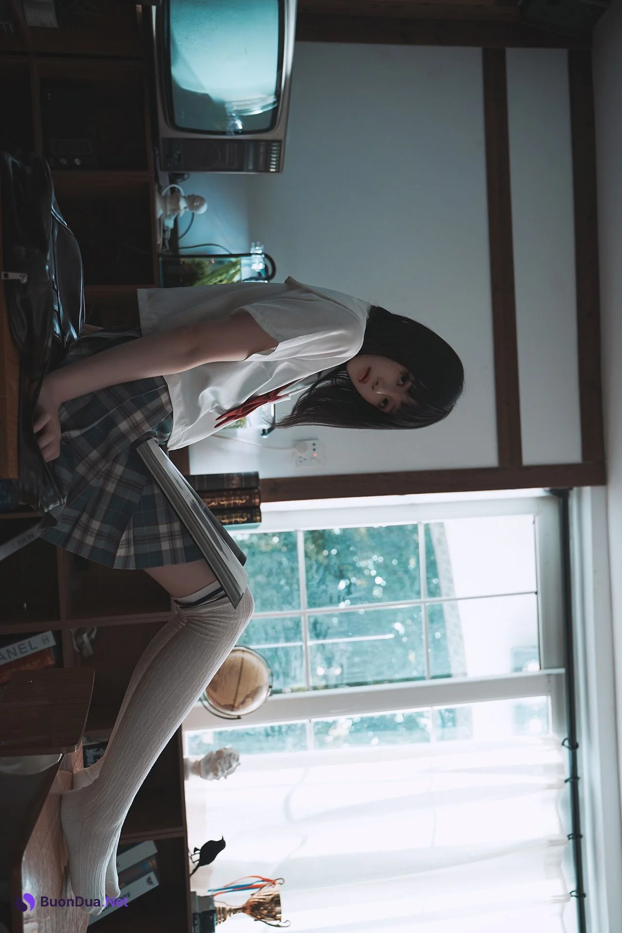 Cosplay 桜桃喵 – 教室死库水 - Photo 3