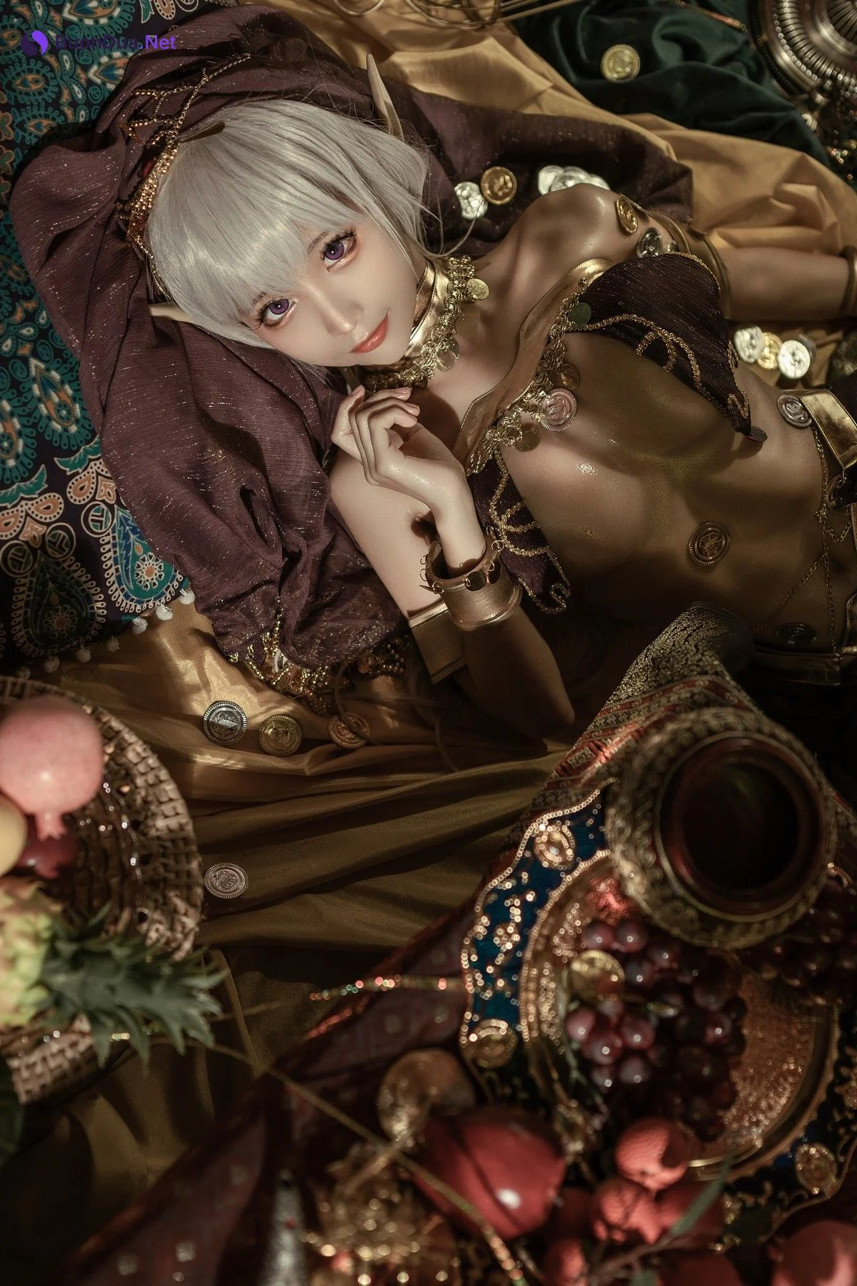 蠢沫沫 Cosplay 黑兽 黒獣 [クロイヌ] ～気高き聖女は白濁に染まる～ - Photo 18