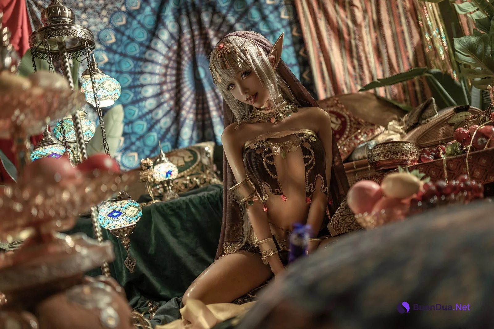 蠢沫沫 Cosplay 黑兽 黒獣 [クロイヌ] ～気高き聖女は白濁に染まる～ - Photo 20