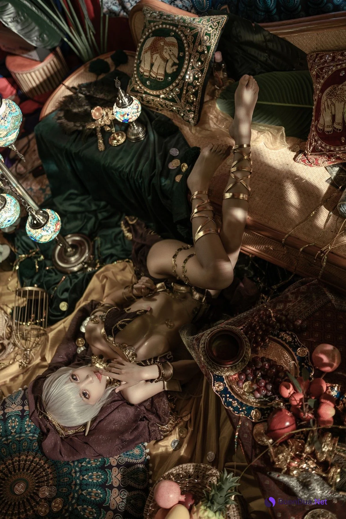 蠢沫沫 Cosplay 黑兽 黒獣 [クロイヌ] ～気高き聖女は白濁に染まる～ - Photo 8