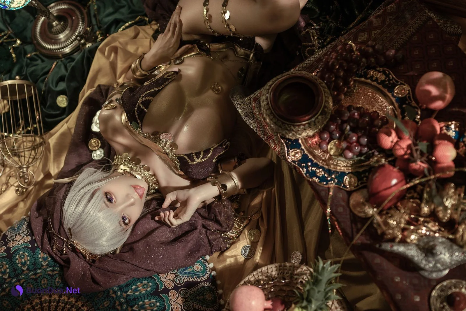 蠢沫沫 Cosplay 黑兽 黒獣 [クロイヌ] ～気高き聖女は白濁に染まる～ - Photo 9