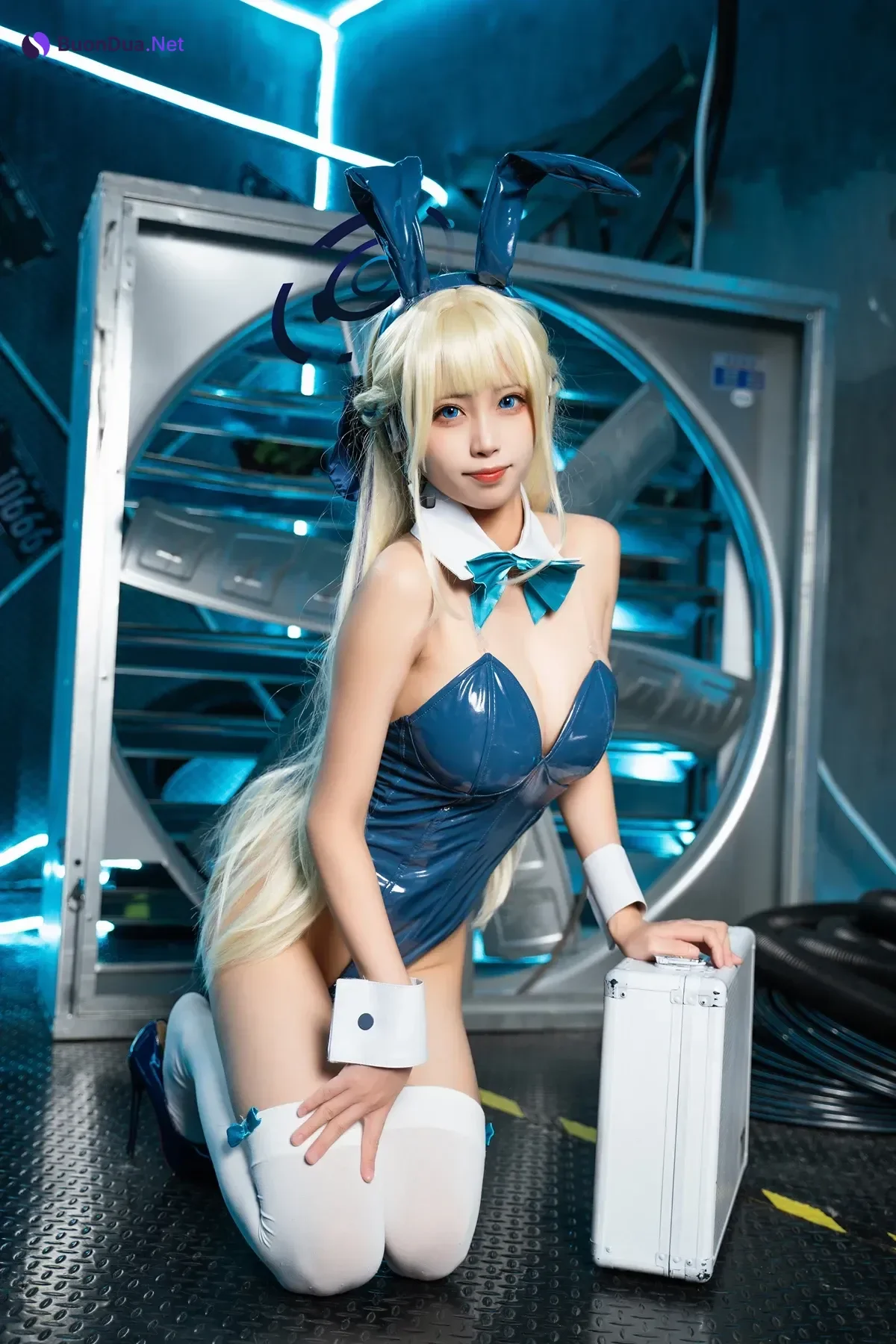 Cosplay 三無人型 – 蔚蓝档案 飞鸟马时兔女郎 - Photo 18