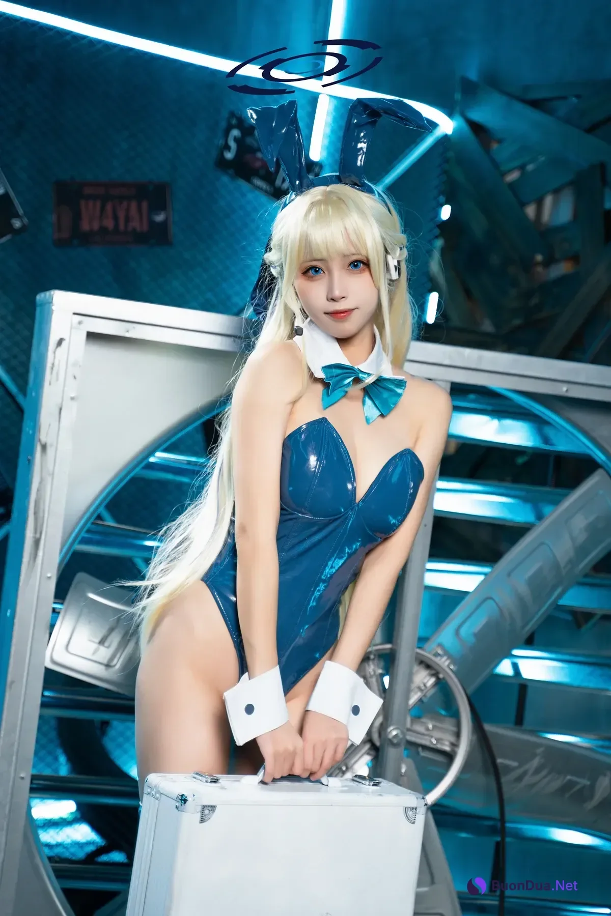 Cosplay 三無人型 – 蔚蓝档案 飞鸟马时兔女郎 - Photo 7