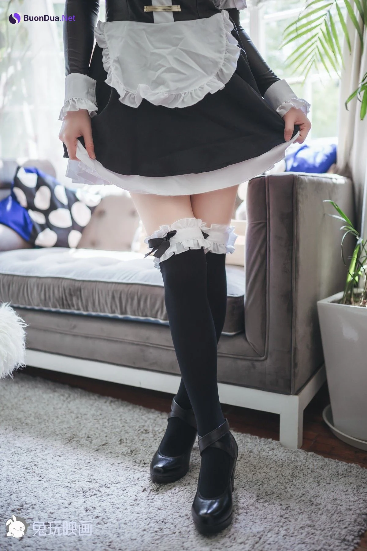 Cosplay 兔玩映画 女仆玉藻前 - Photo 11