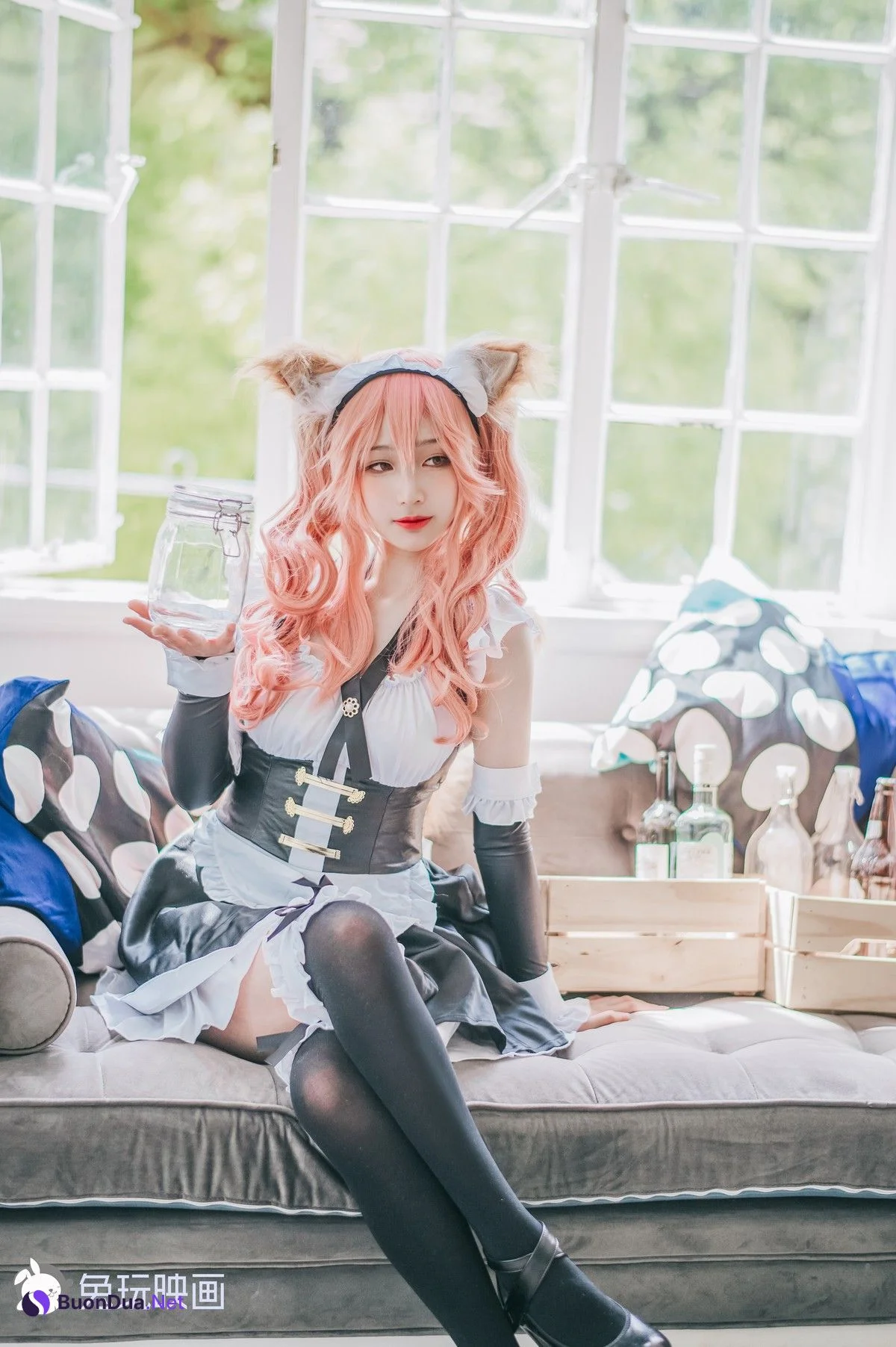 Cosplay 兔玩映画 女仆玉藻前 - Photo 15