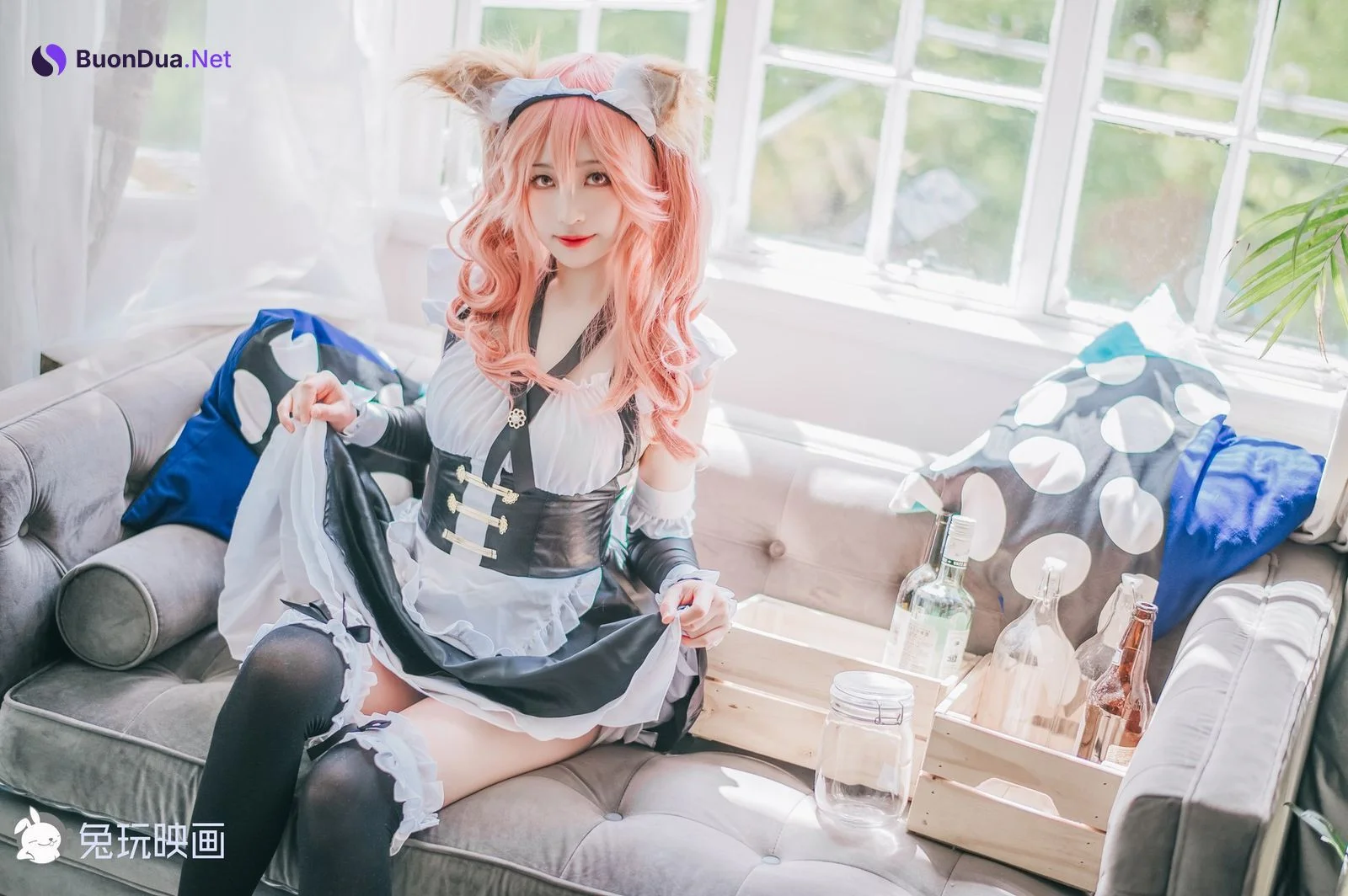 Cosplay 兔玩映画 女仆玉藻前 - Photo 19
