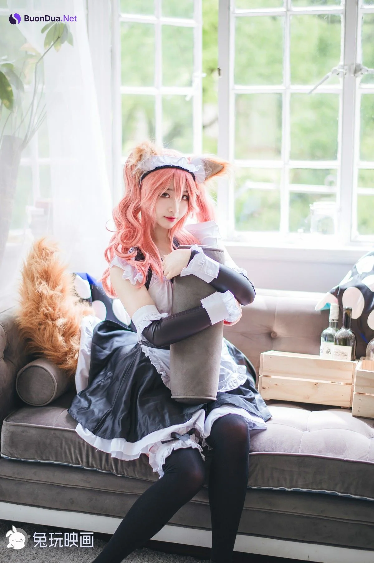 Cosplay 兔玩映画 女仆玉藻前 - Photo 8