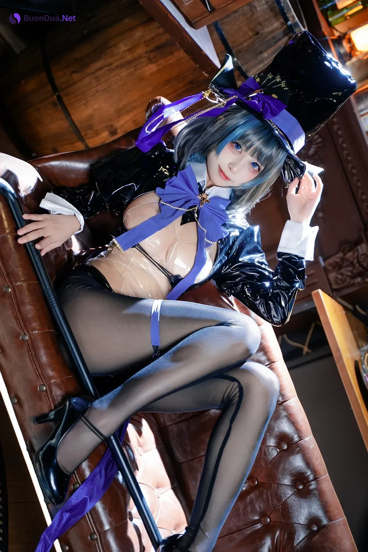 Cosplay 三無人型 – 碧蓝航线 柴郡绚烂夜梦 - Photo 10