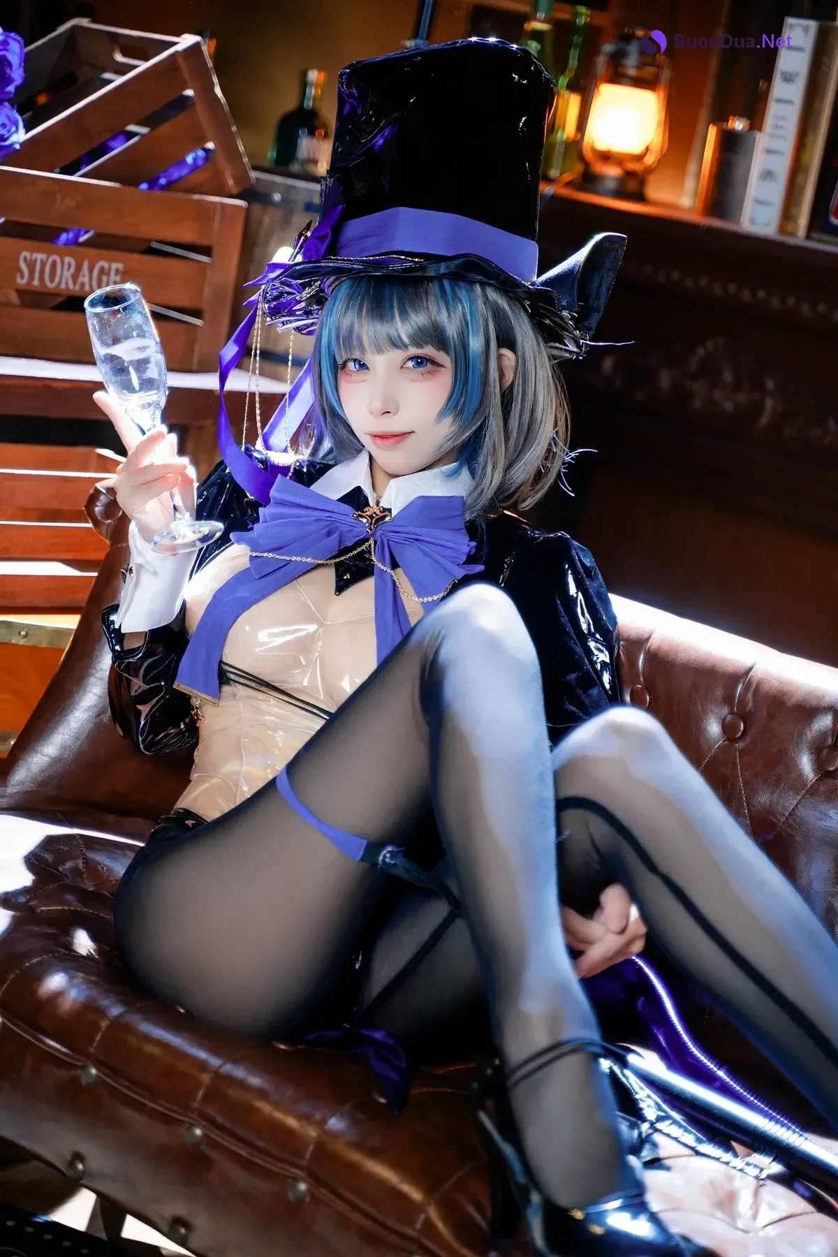 Cosplay 三無人型 – 碧蓝航线 柴郡绚烂夜梦 - Photo 19