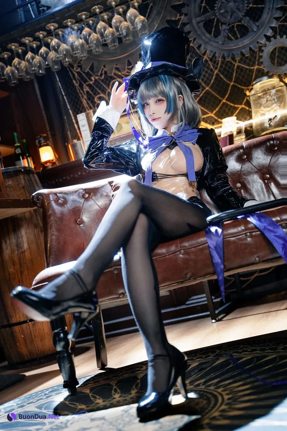 Cosplay 三無人型 – 碧蓝航线 柴郡绚烂夜梦 - Photo 8