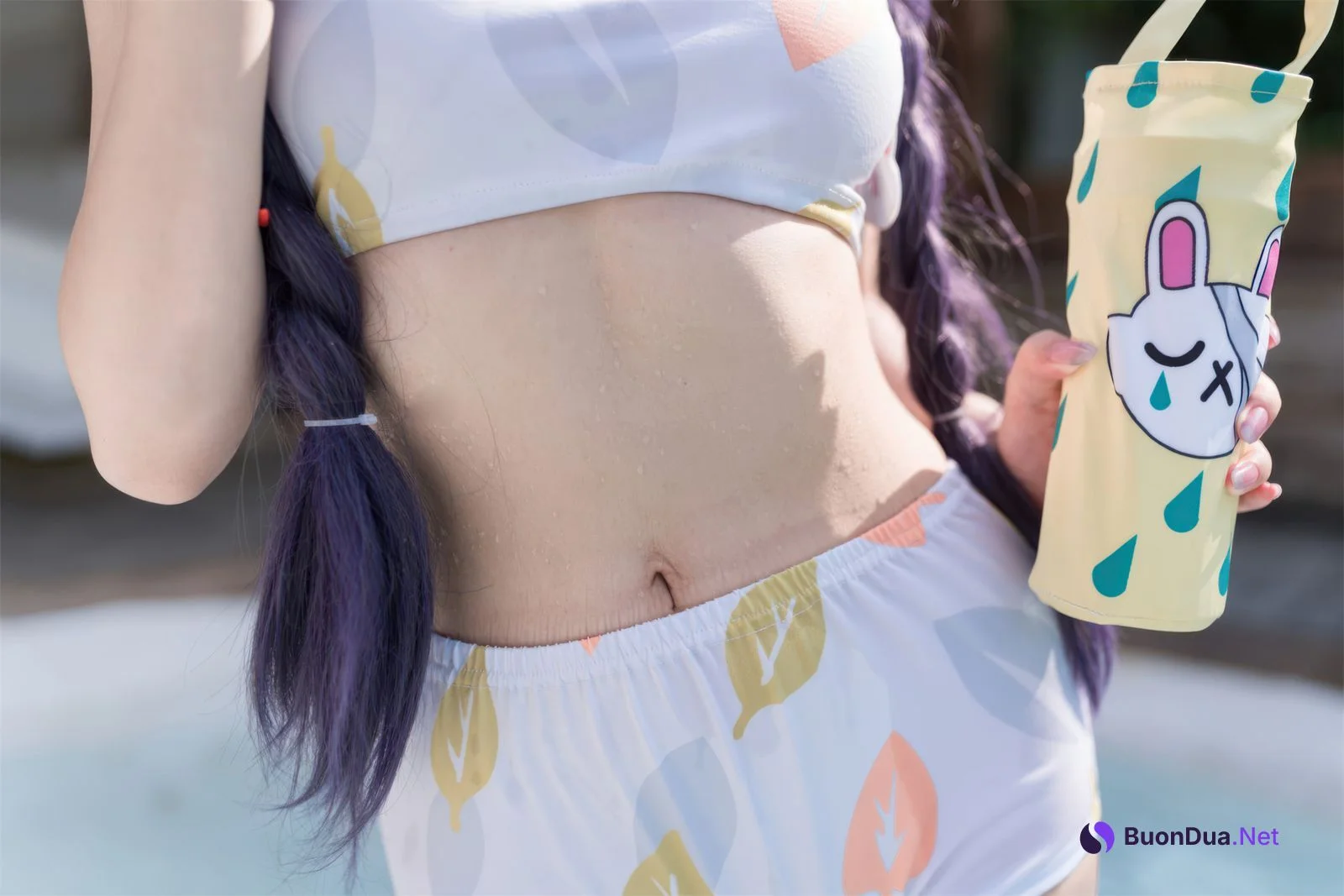 Cosplay 花铃 碧蓝档案 美游泳装 - Photo 11