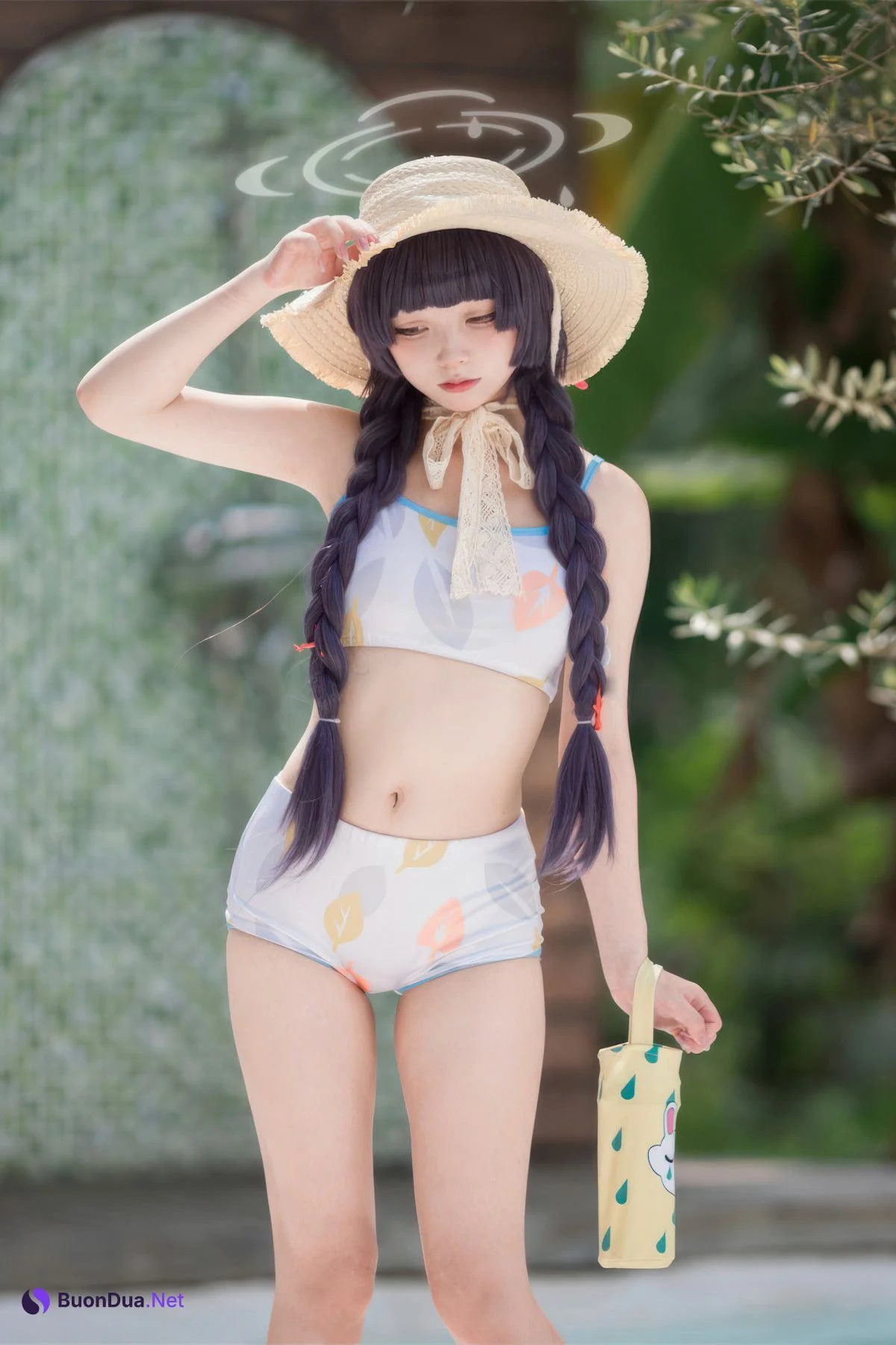 Cosplay 花铃 碧蓝档案 美游泳装 - Photo 15