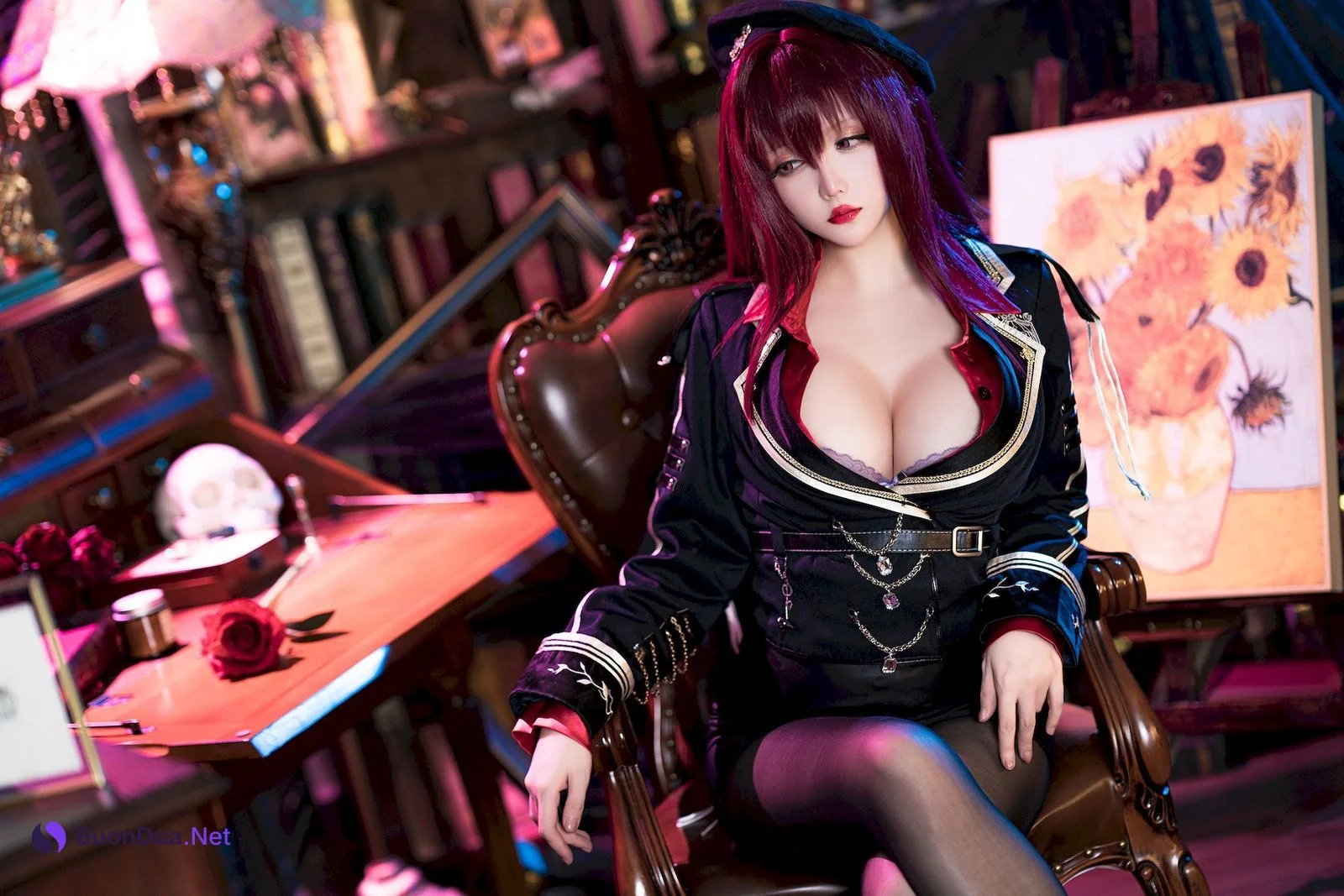 星之迟迟 Cosplay 斯卡哈 真红教枪 - Photo 10