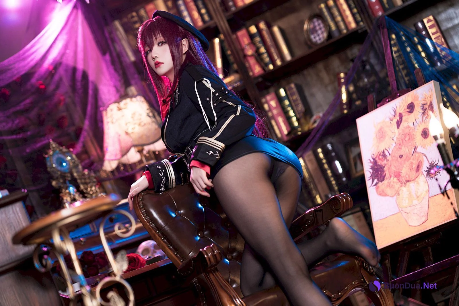 星之迟迟 Cosplay 斯卡哈 真红教枪 - Photo 12