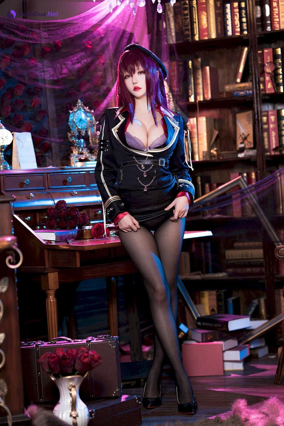 星之迟迟 Cosplay 斯卡哈 真红教枪 - Photo 16