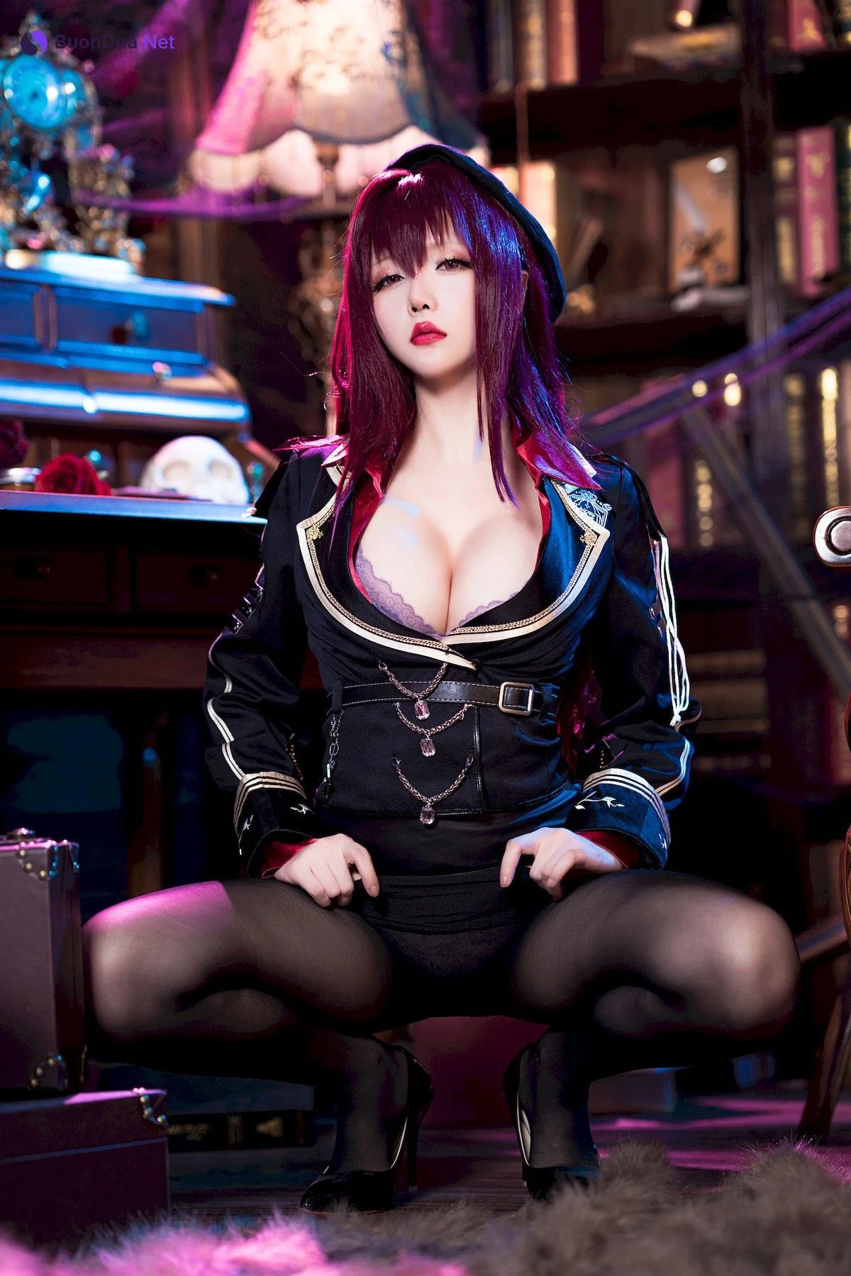 星之迟迟 Cosplay 斯卡哈 真红教枪 - Photo 18