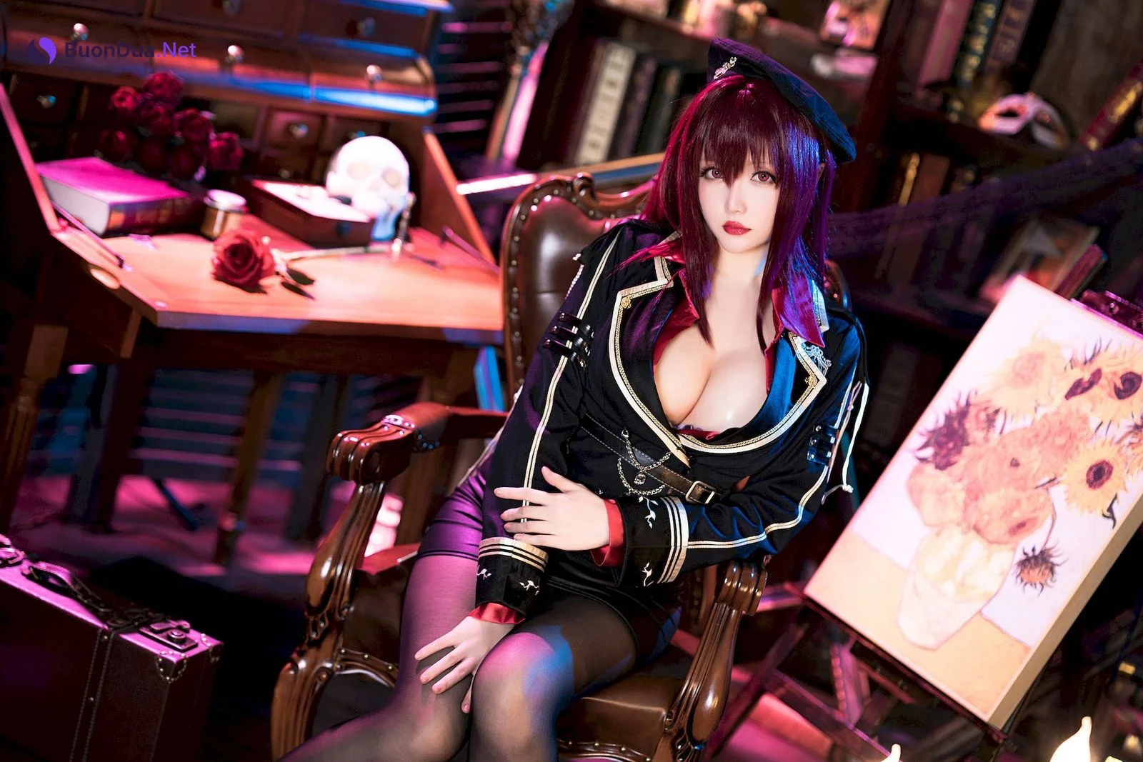 星之迟迟 Cosplay 斯卡哈 真红教枪 - Photo 3