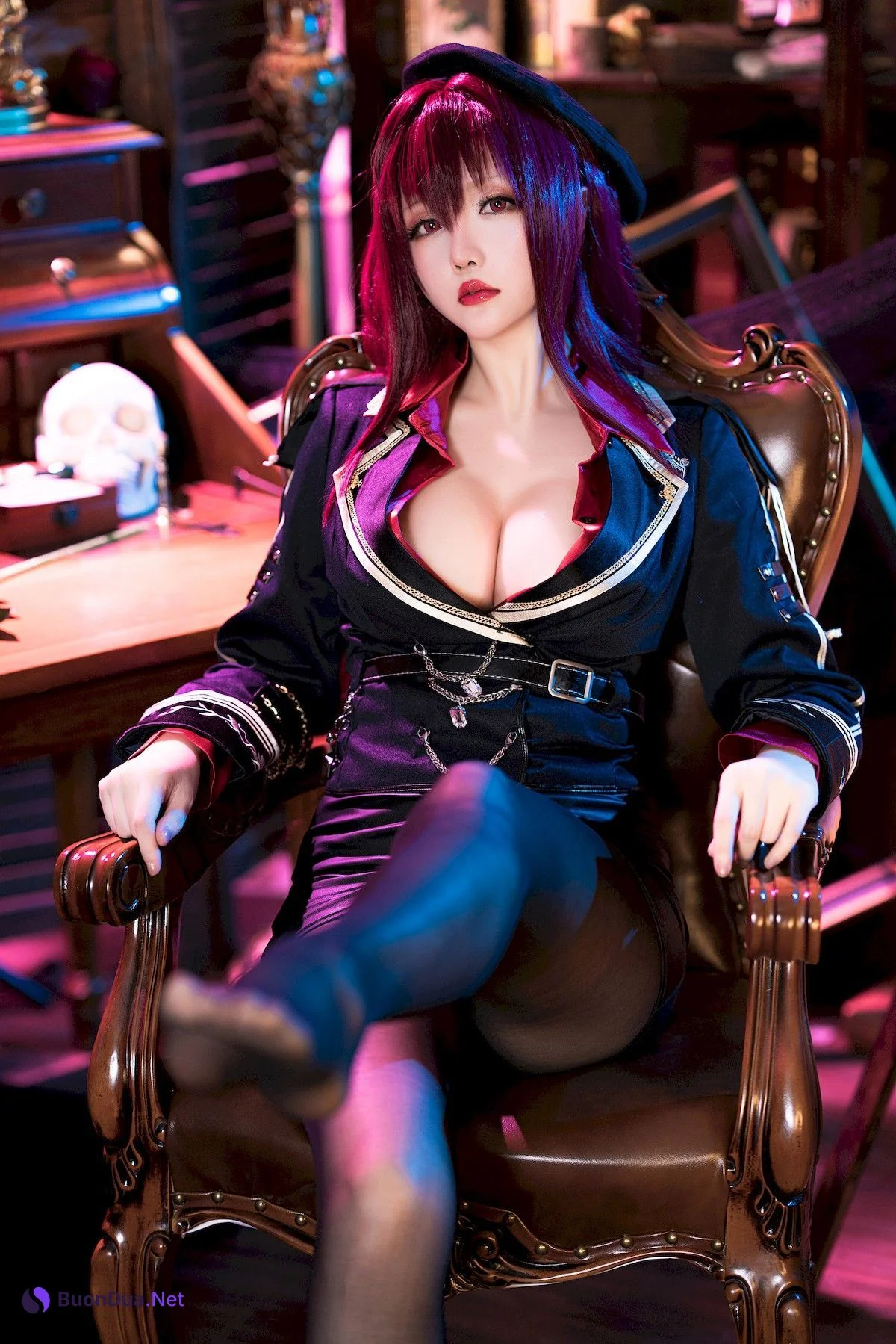 星之迟迟 Cosplay 斯卡哈 真红教枪 - Photo 5