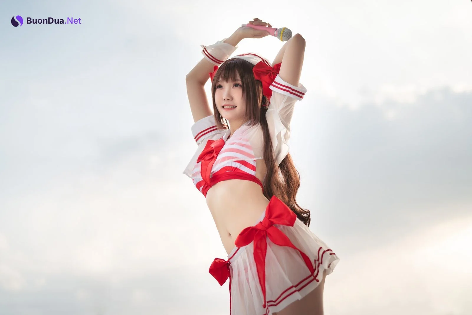 Cosplay 瓜希酱 岛村卯月 泳衣 - Photo 20