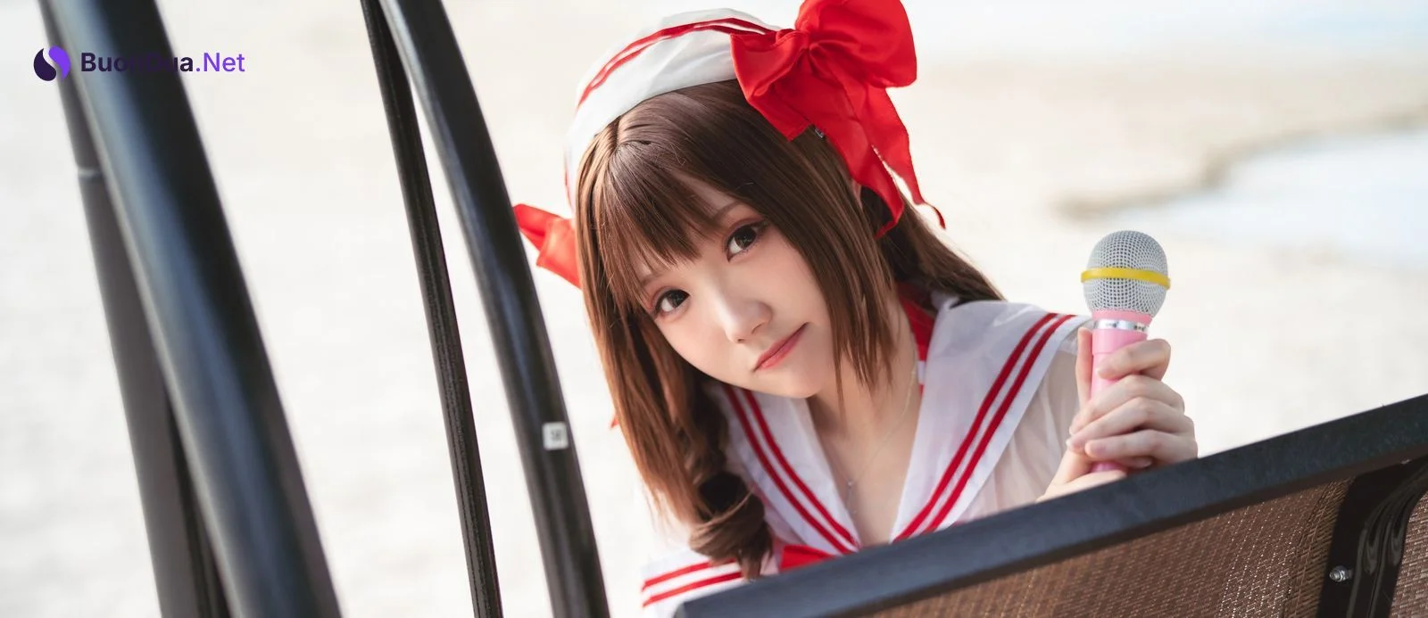 Cosplay 瓜希酱 岛村卯月 泳衣 - Photo 6