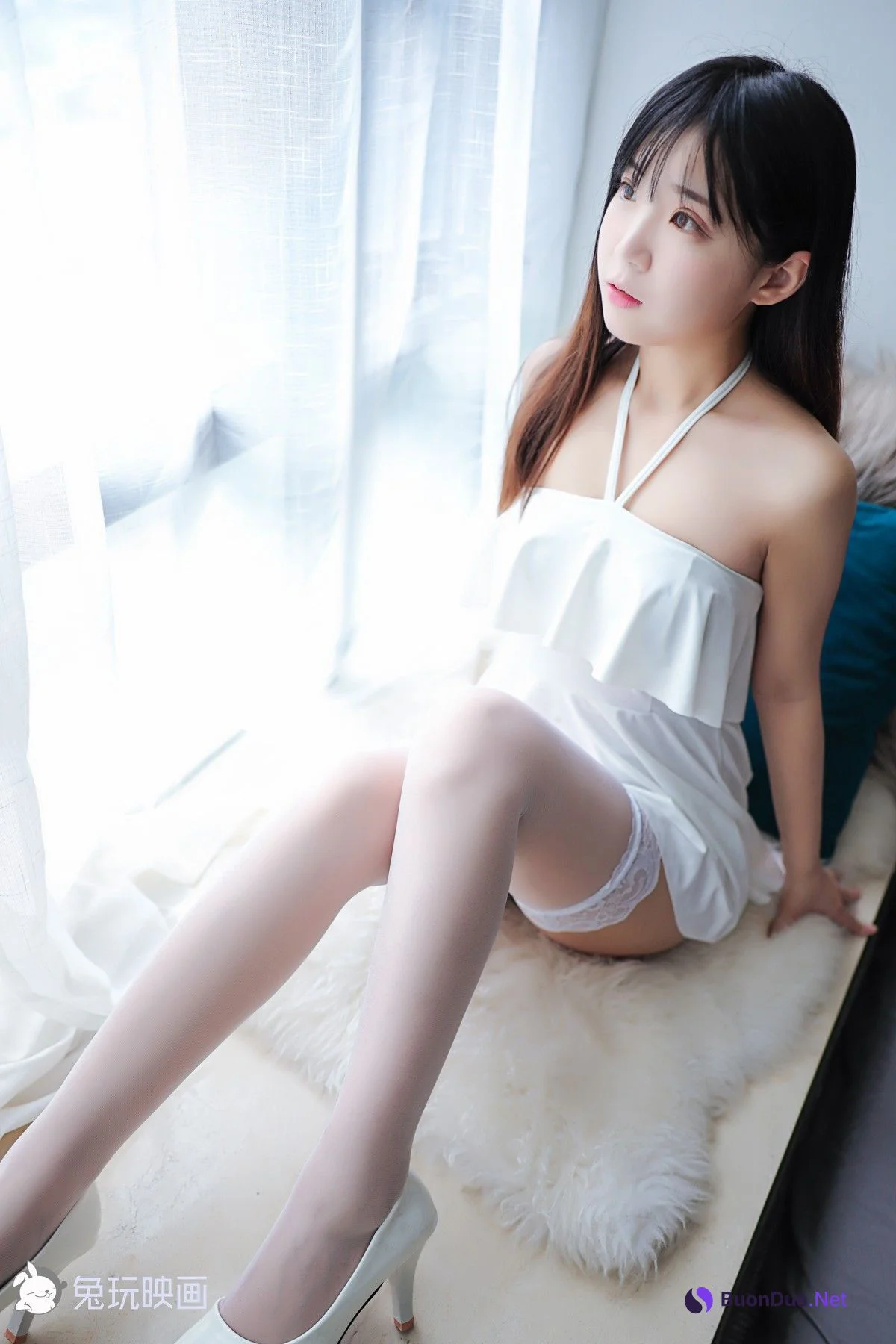 Cosplay 兔玩映画 御子的白裙 - Photo 9