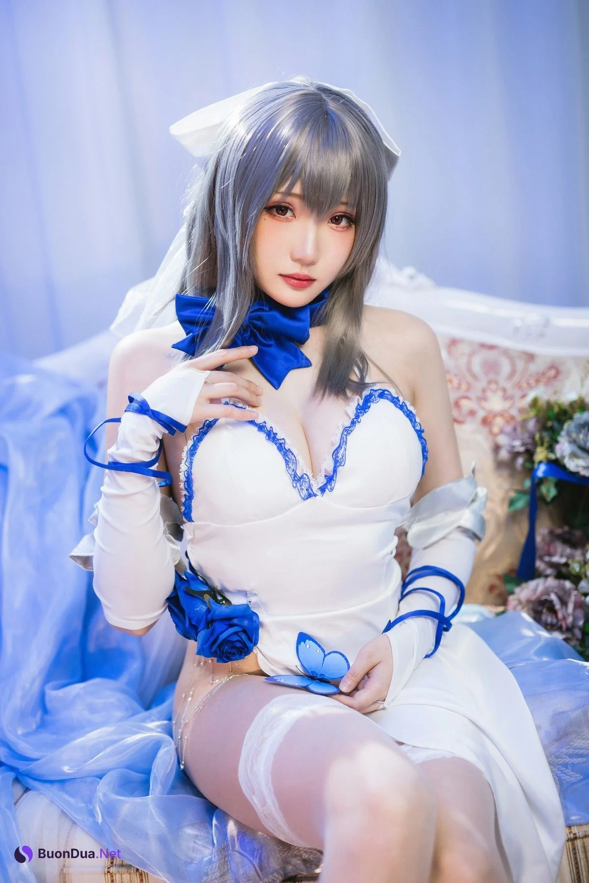 瓜希酱 Cosplay 路易九世礼服 - Photo 7