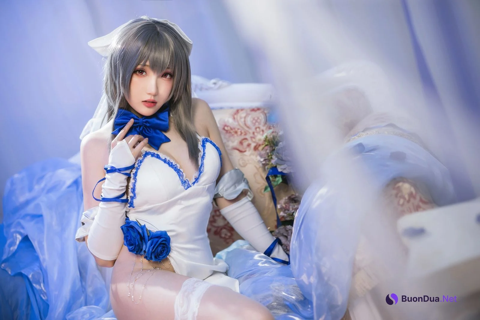 瓜希酱 Cosplay 路易九世礼服 - Photo 9