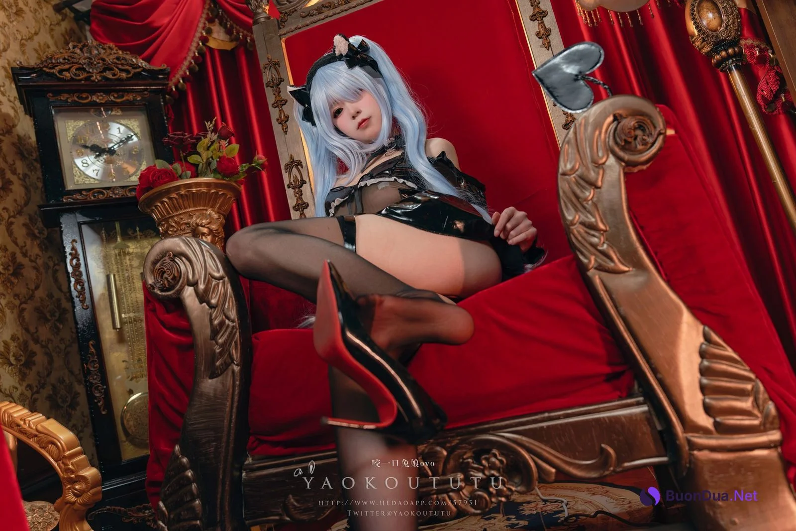 Cosplay 黏黏团子兔 雅努斯喵喵 - Photo 8
