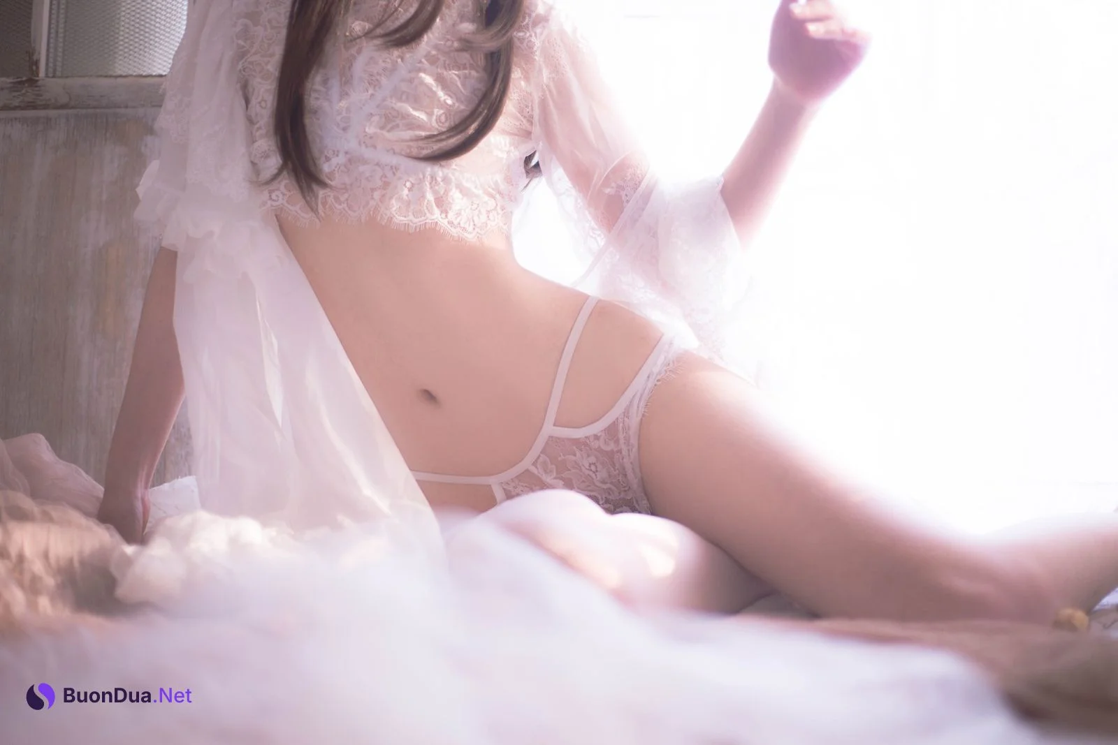 Cosplay 翎柒菜菜 白色流云 - Photo 5
