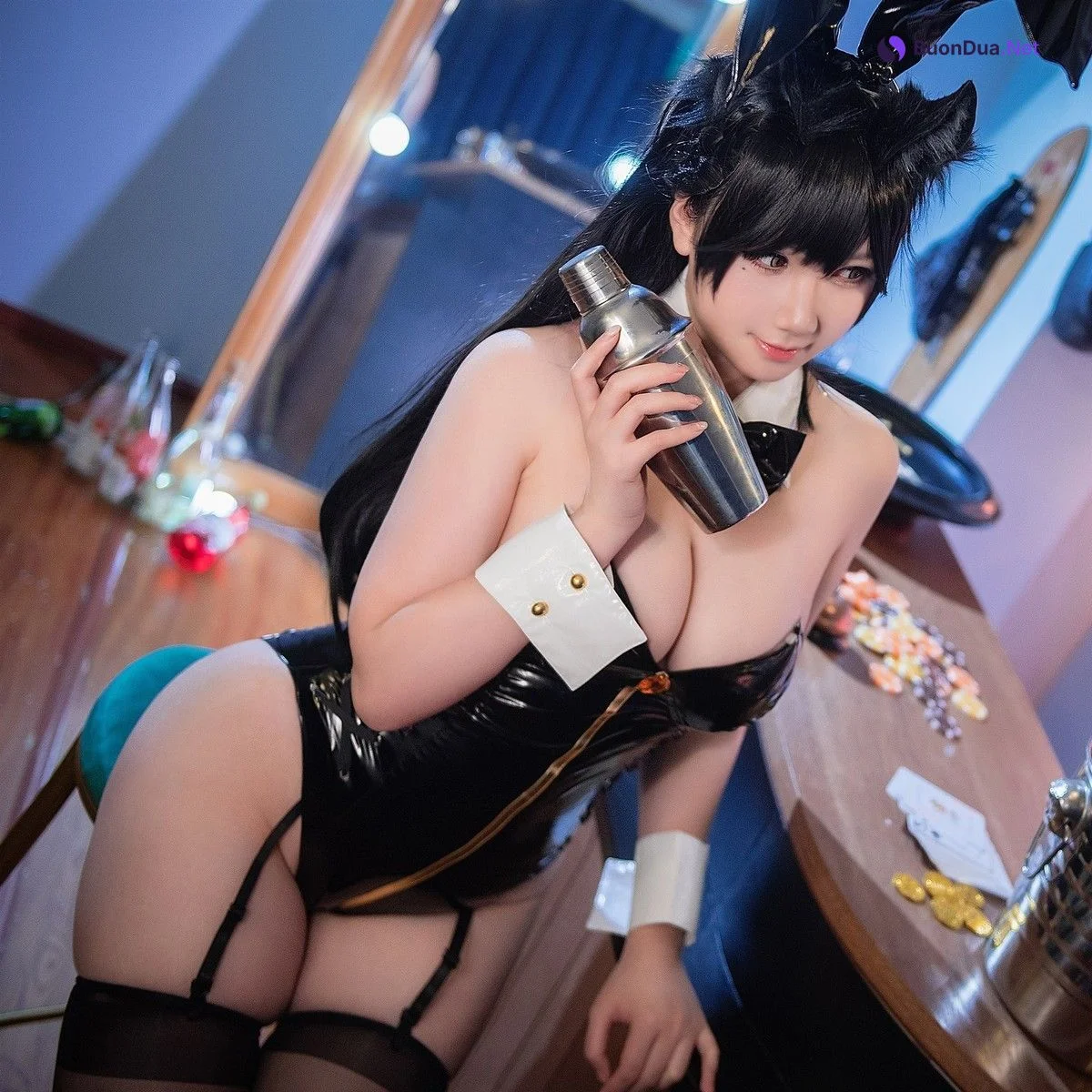 Cosplay 本末末 爱宕兔女郎 - Photo 10