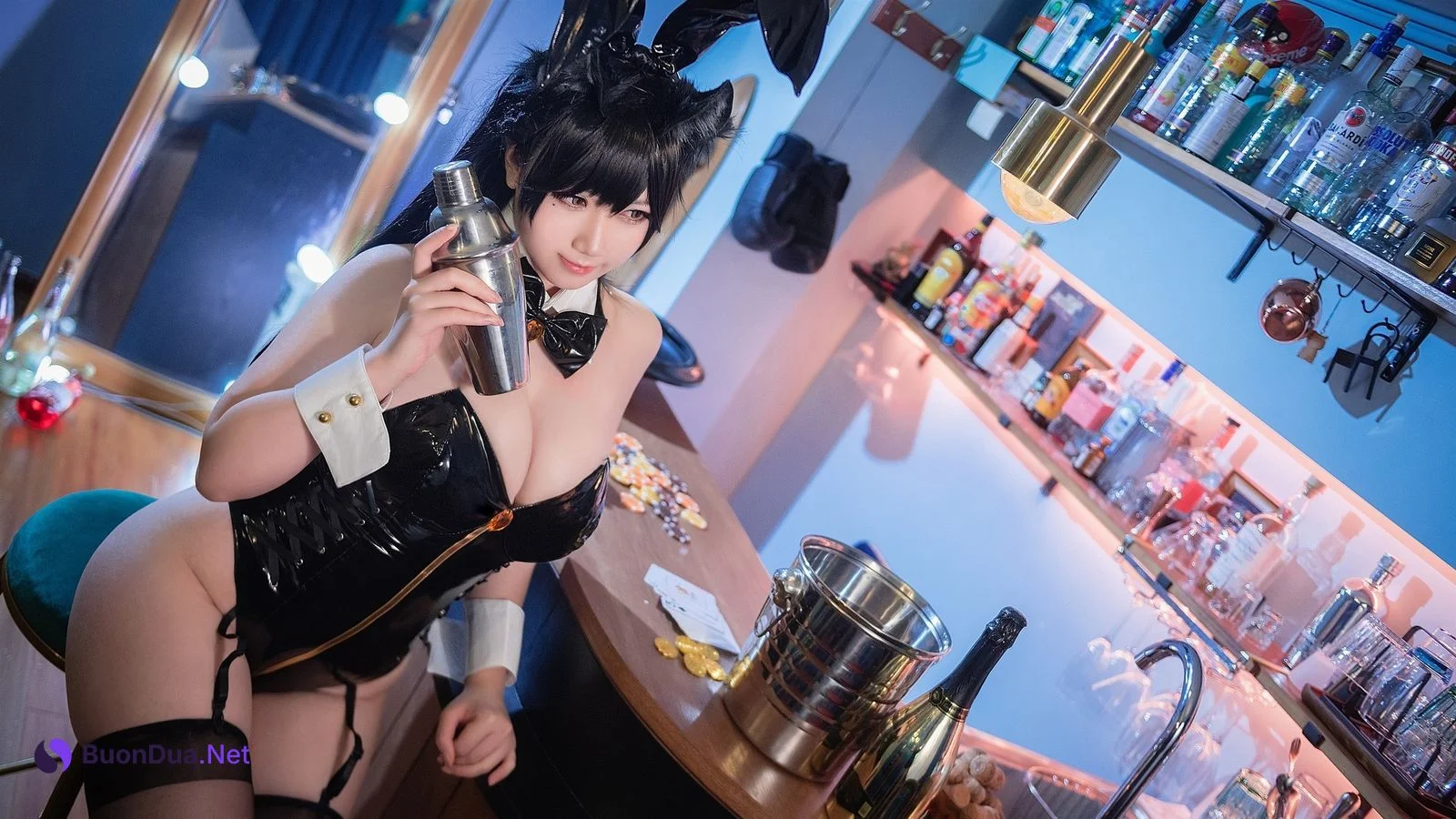 Cosplay 本末末 爱宕兔女郎 - Photo 11
